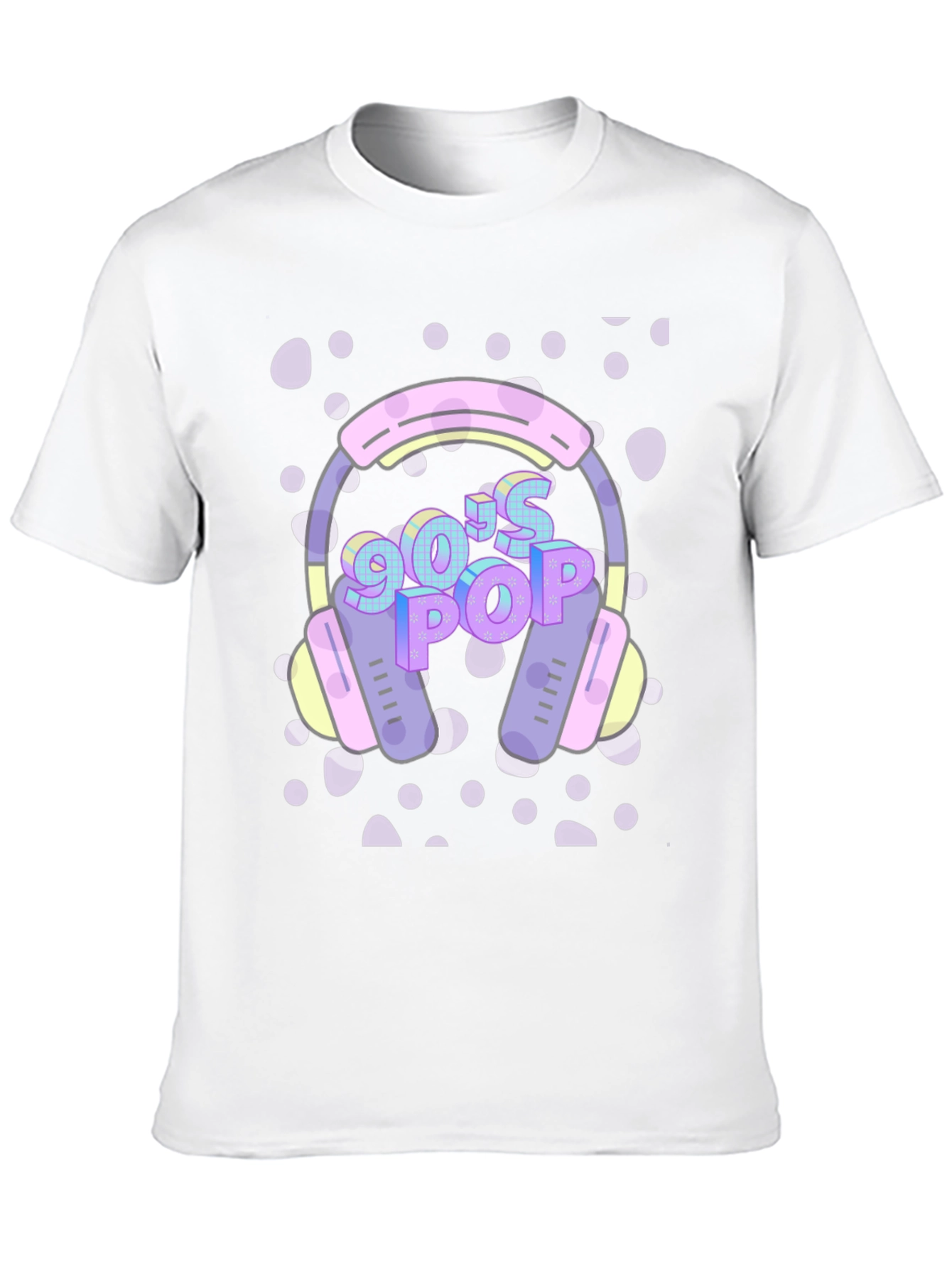 90s Pop Headphone Graphic Tee