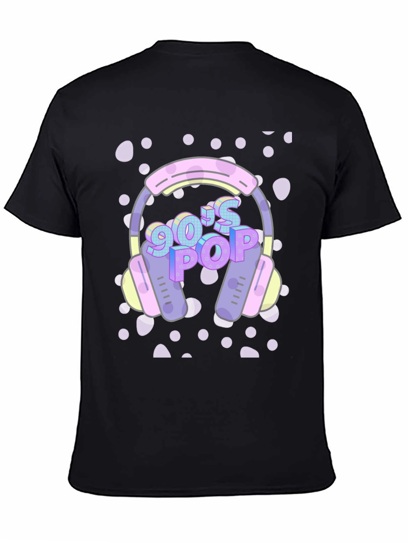 90s Pop Headphone Graphic Tee