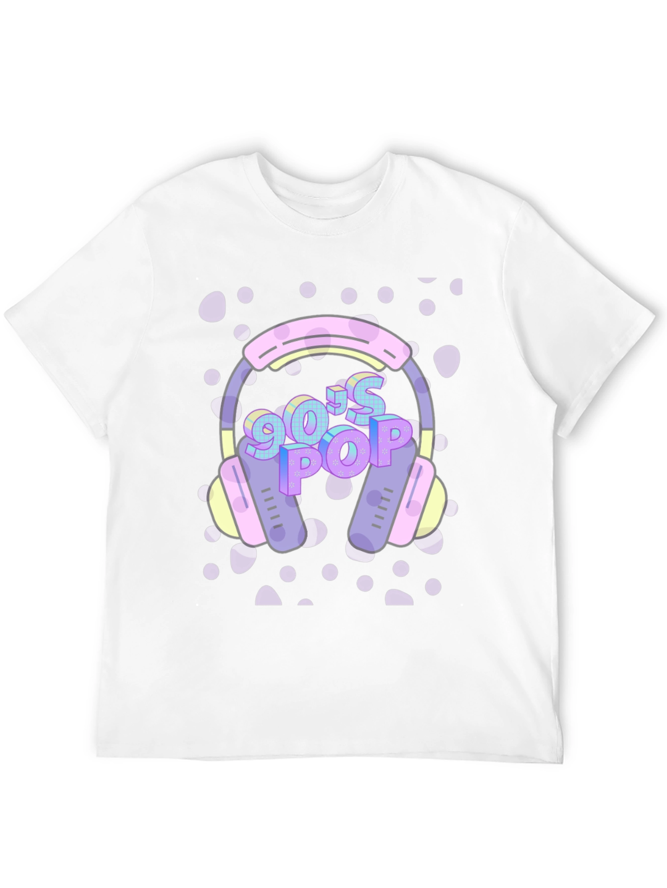 90s Pop Headphone Graphic Tee