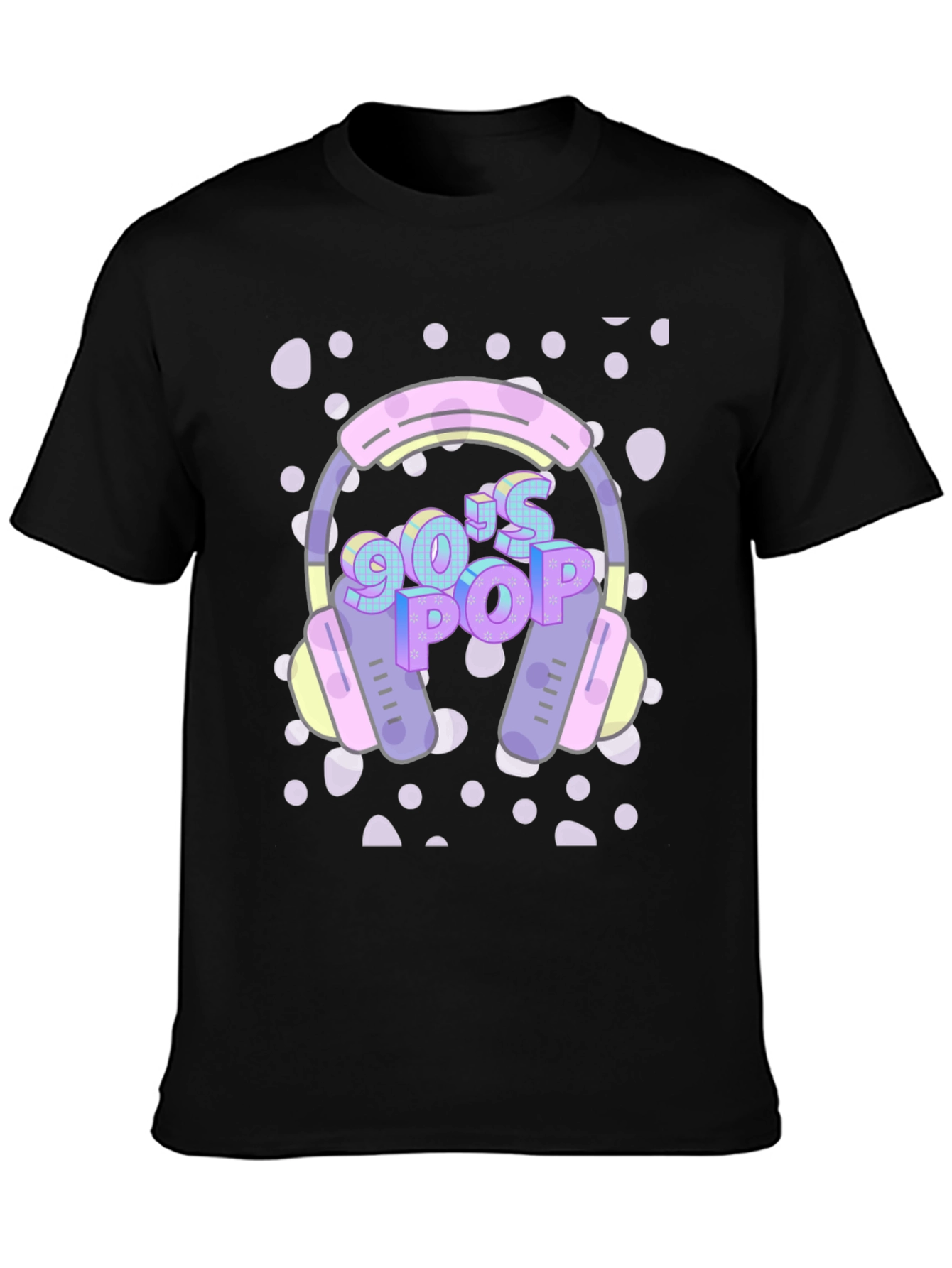 90s Pop Headphone Graphic Tee