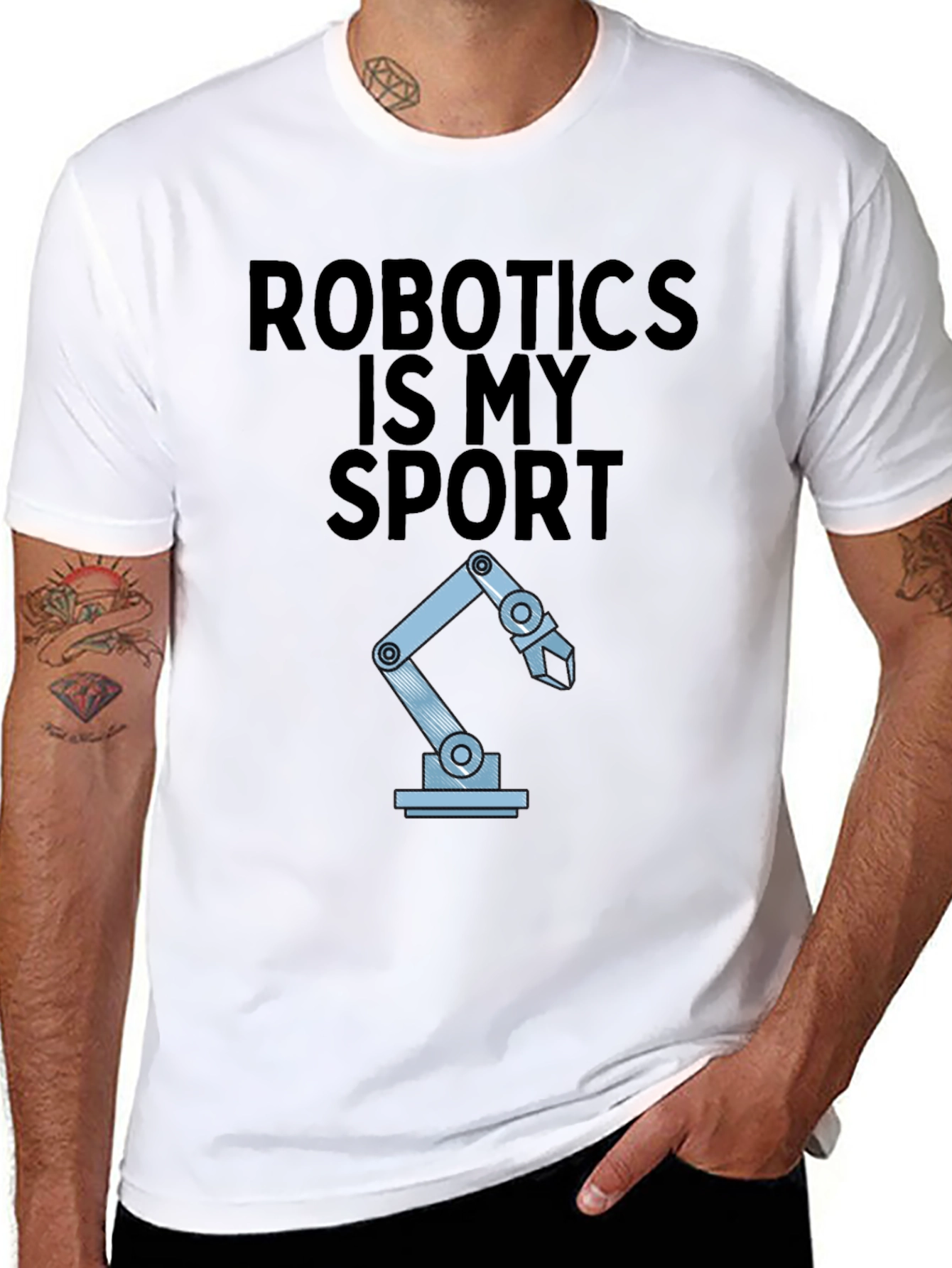 Robotics Is My Sport Graphic Tee
