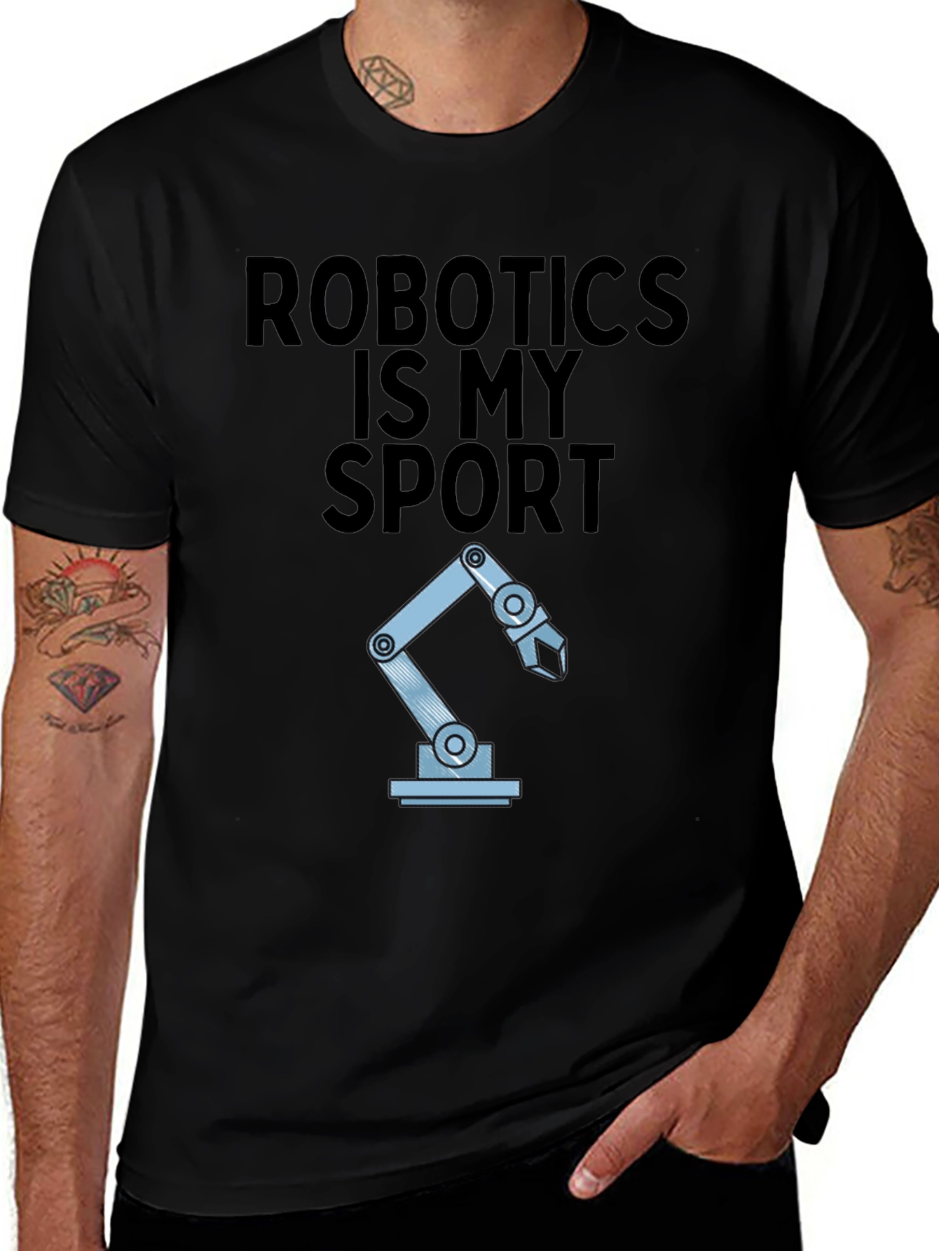 Robotics Is My Sport Graphic Tee