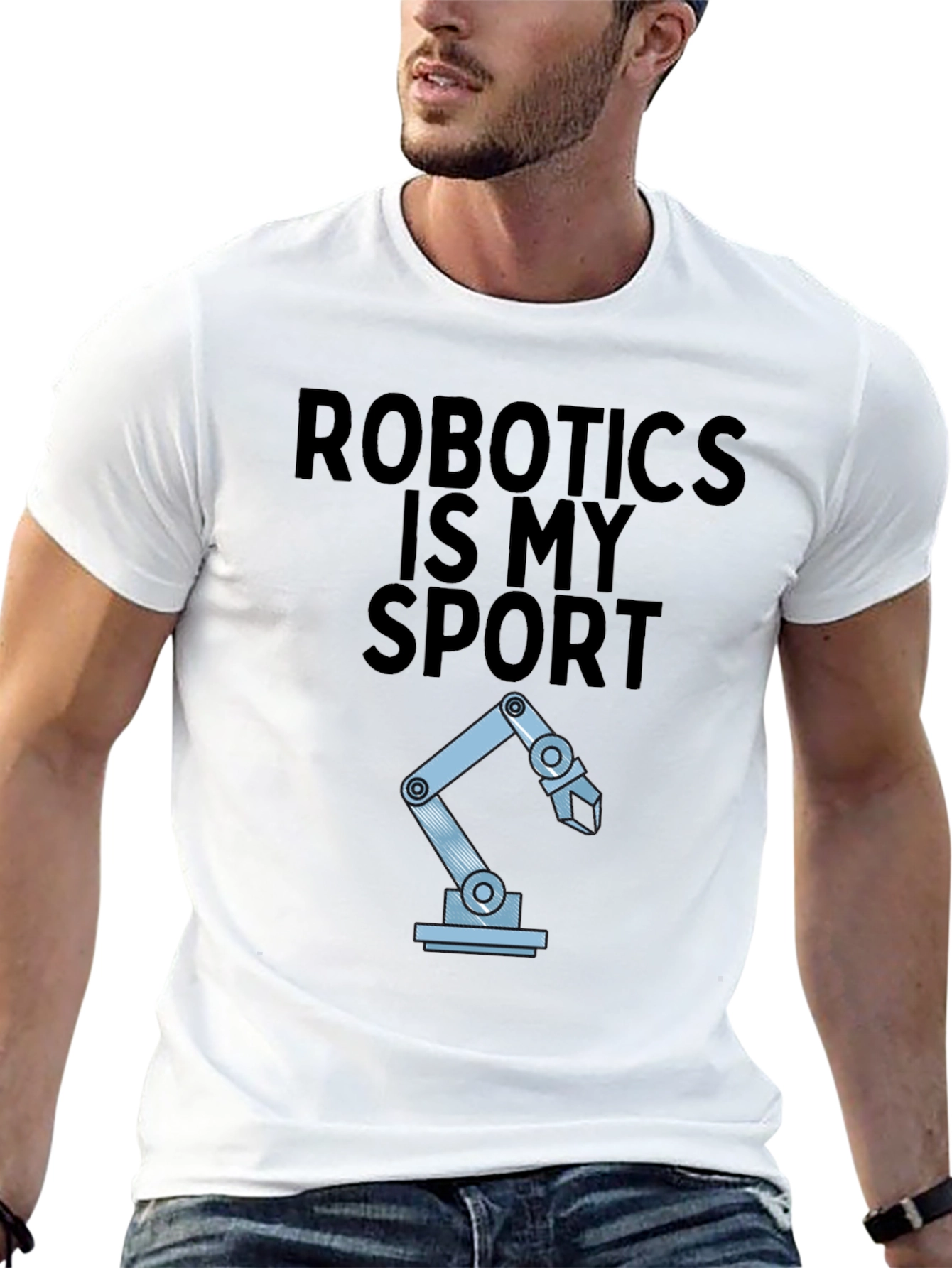 Robotics Is My Sport Graphic Tee
