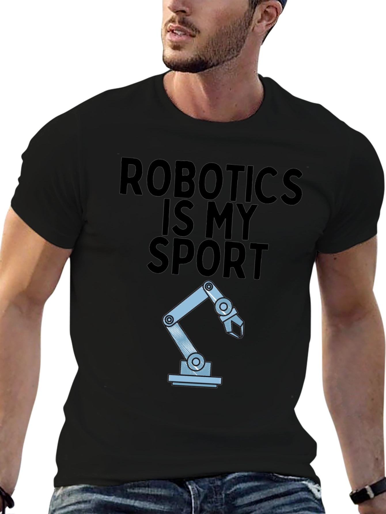 Robotics Is My Sport Graphic Tee