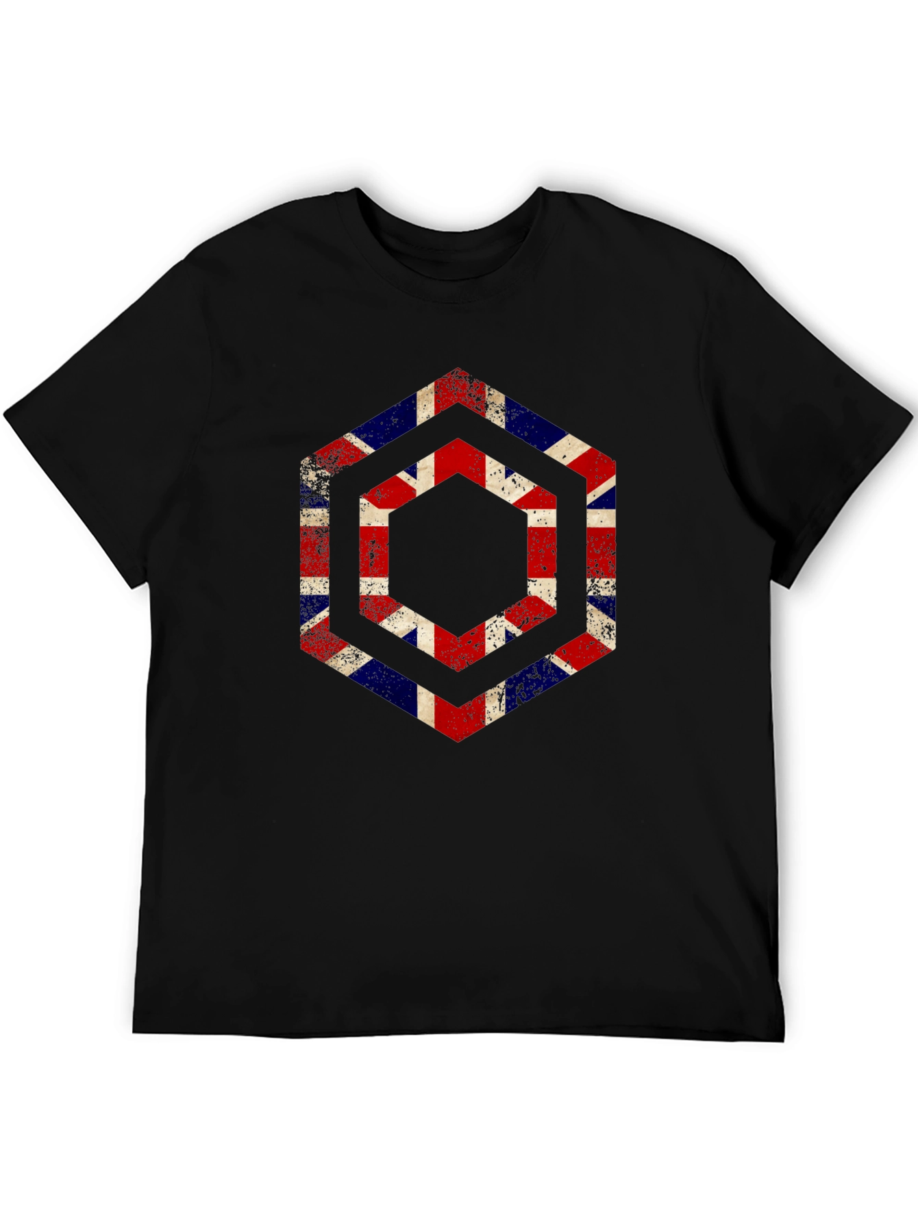 Union Jack Hexagon Graphic Tee