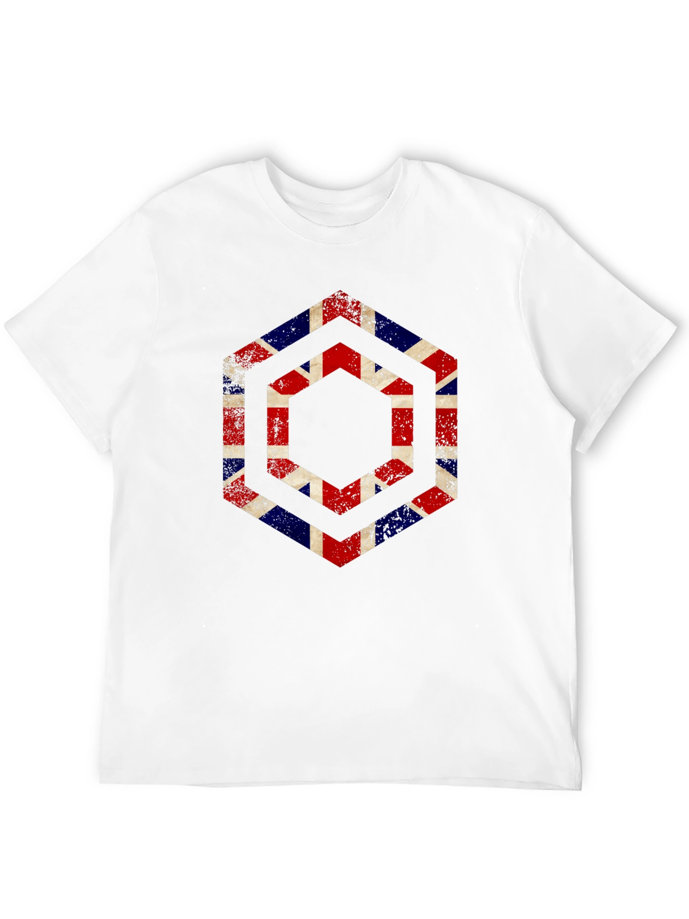 Union Jack Hexagon Graphic Tee