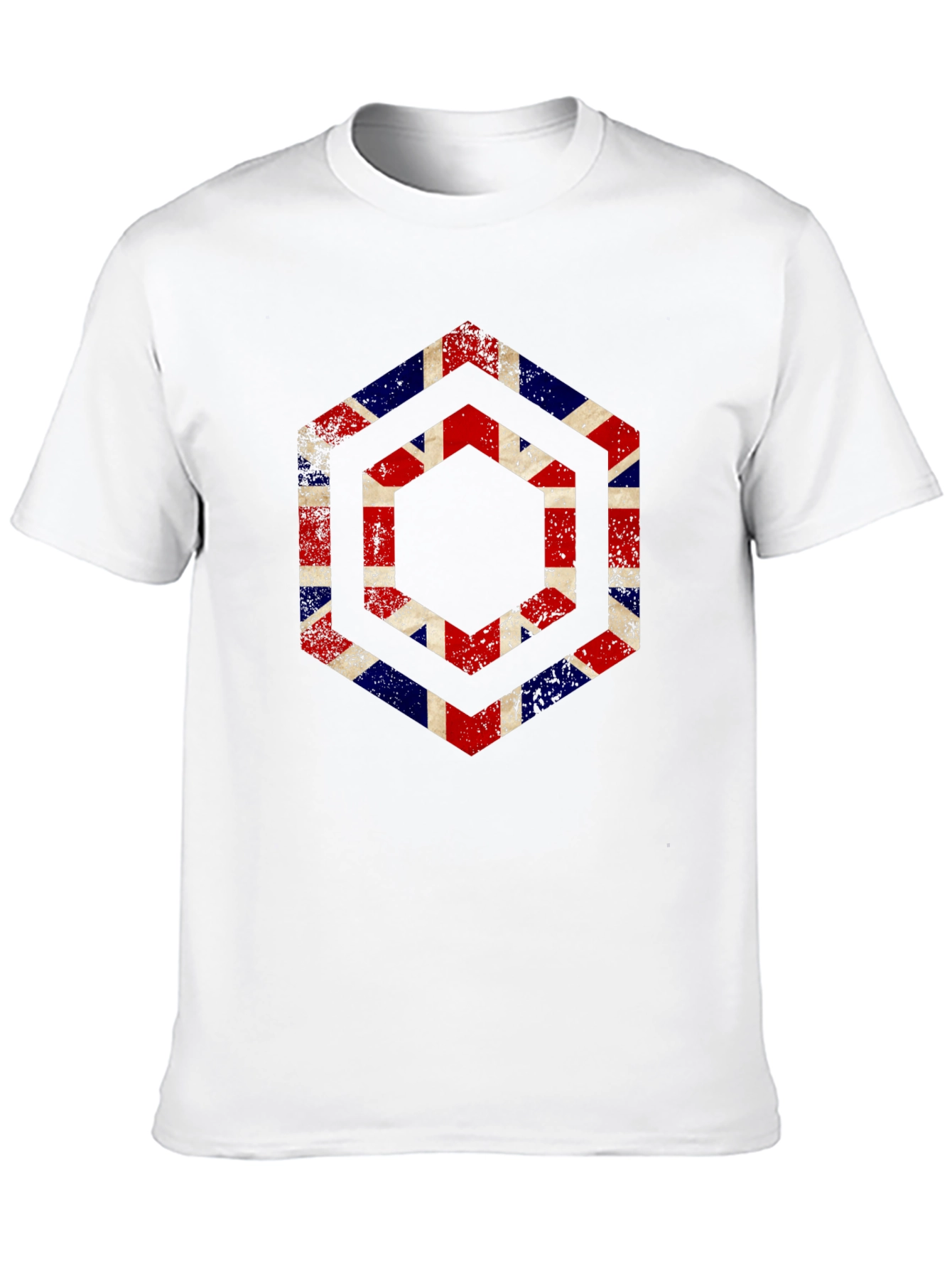 Union Jack Hexagon Graphic Tee
