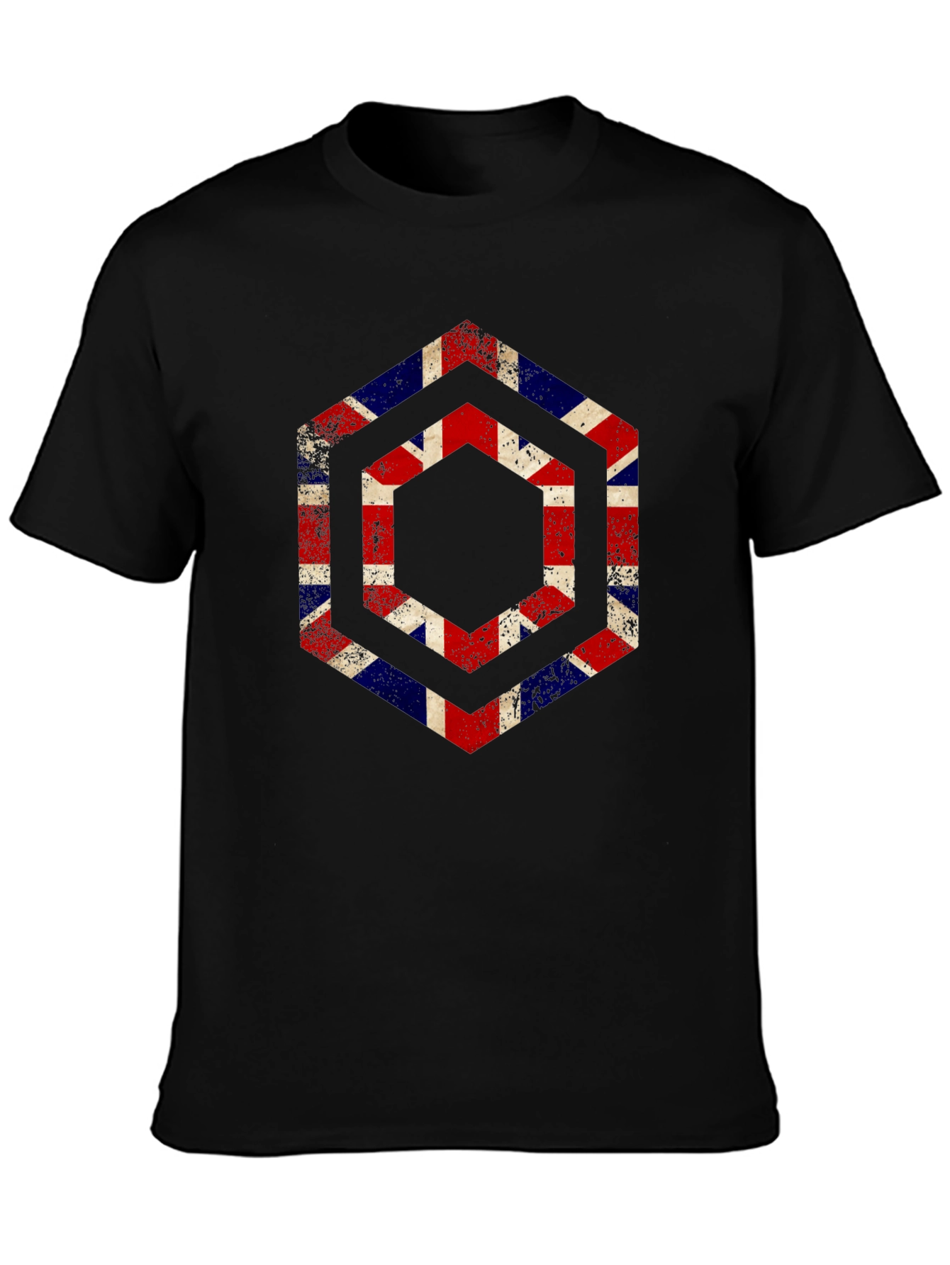 Union Jack Hexagon Graphic Tee