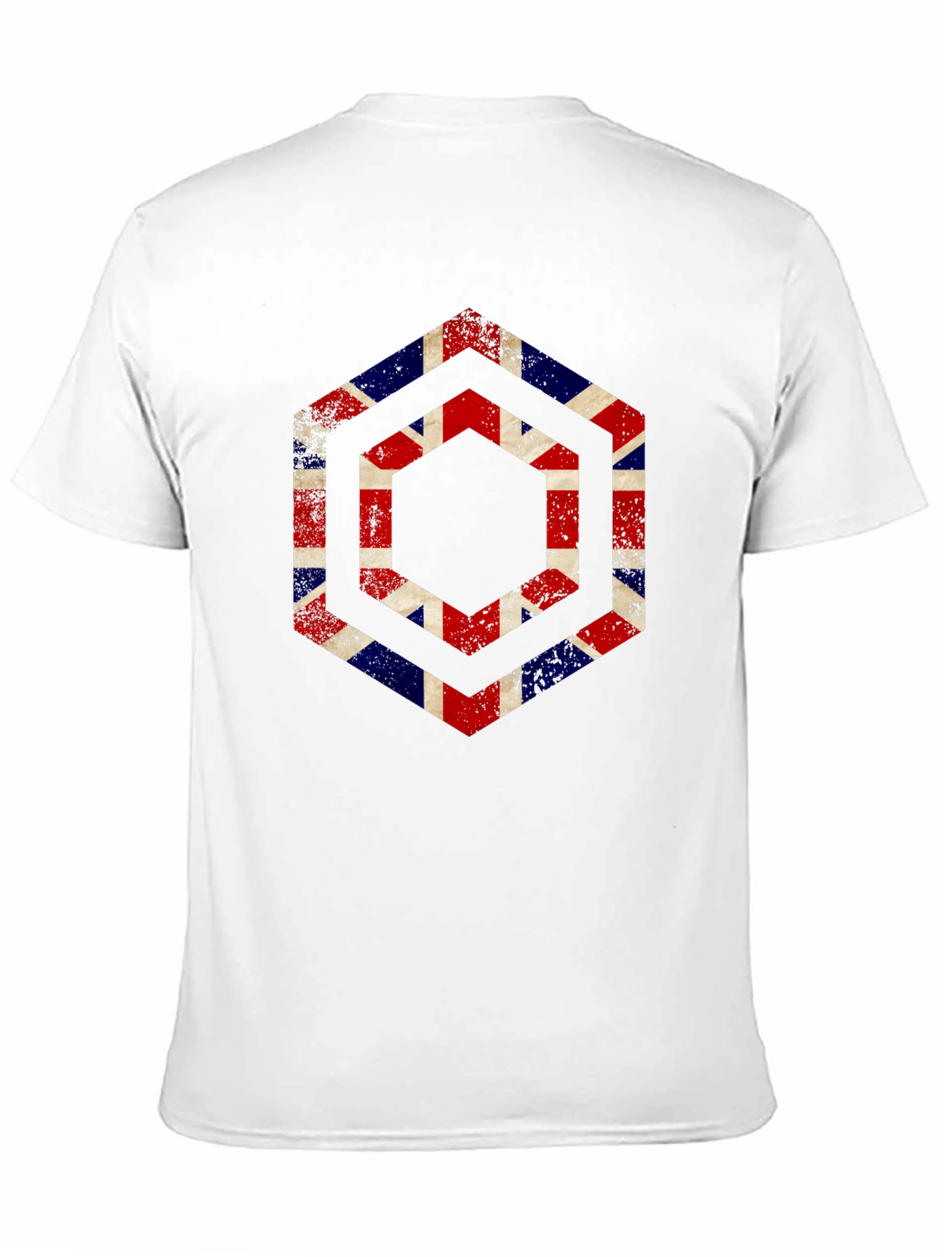 Union Jack Hexagon Graphic Tee