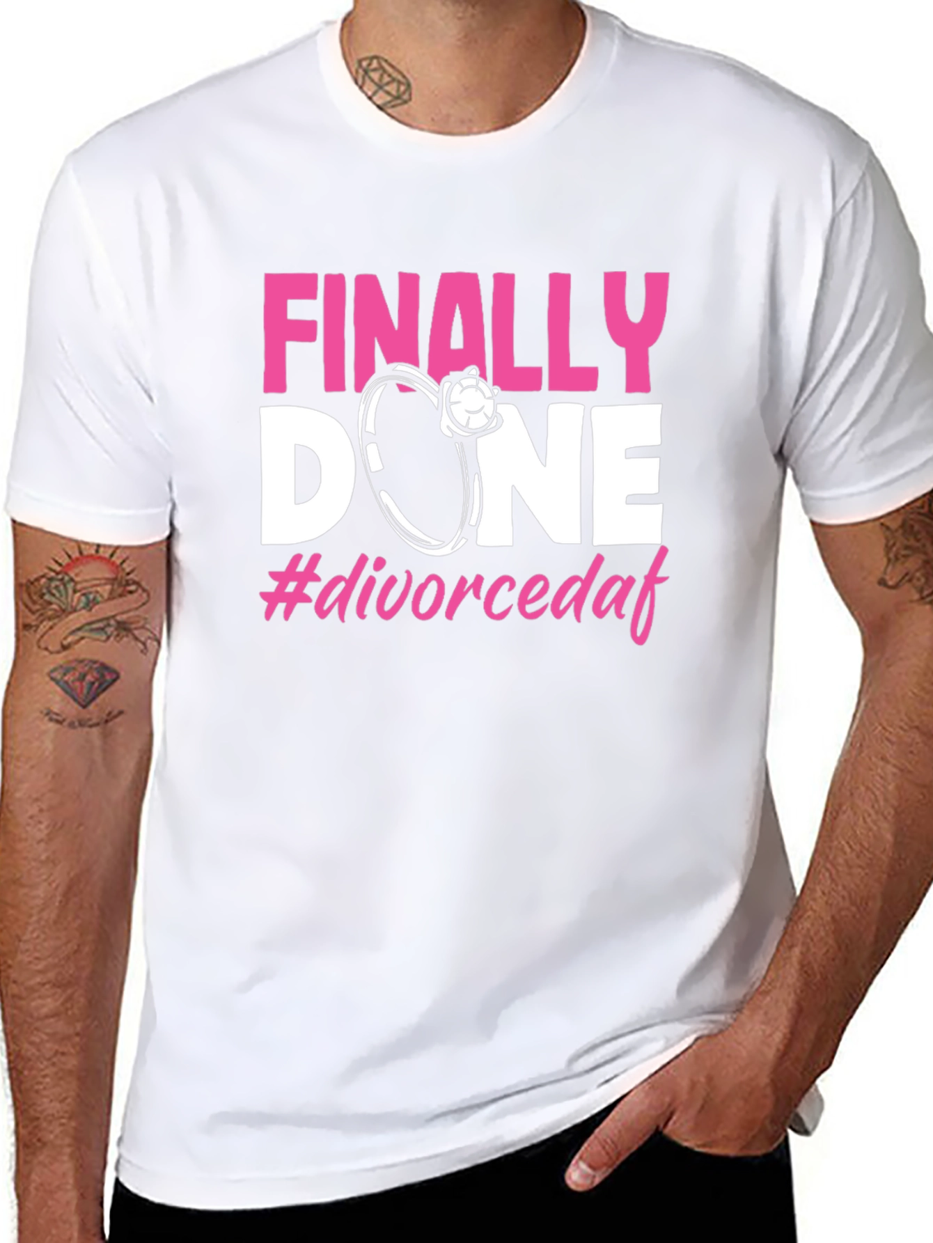 Finally Done Divorce T-Shirt