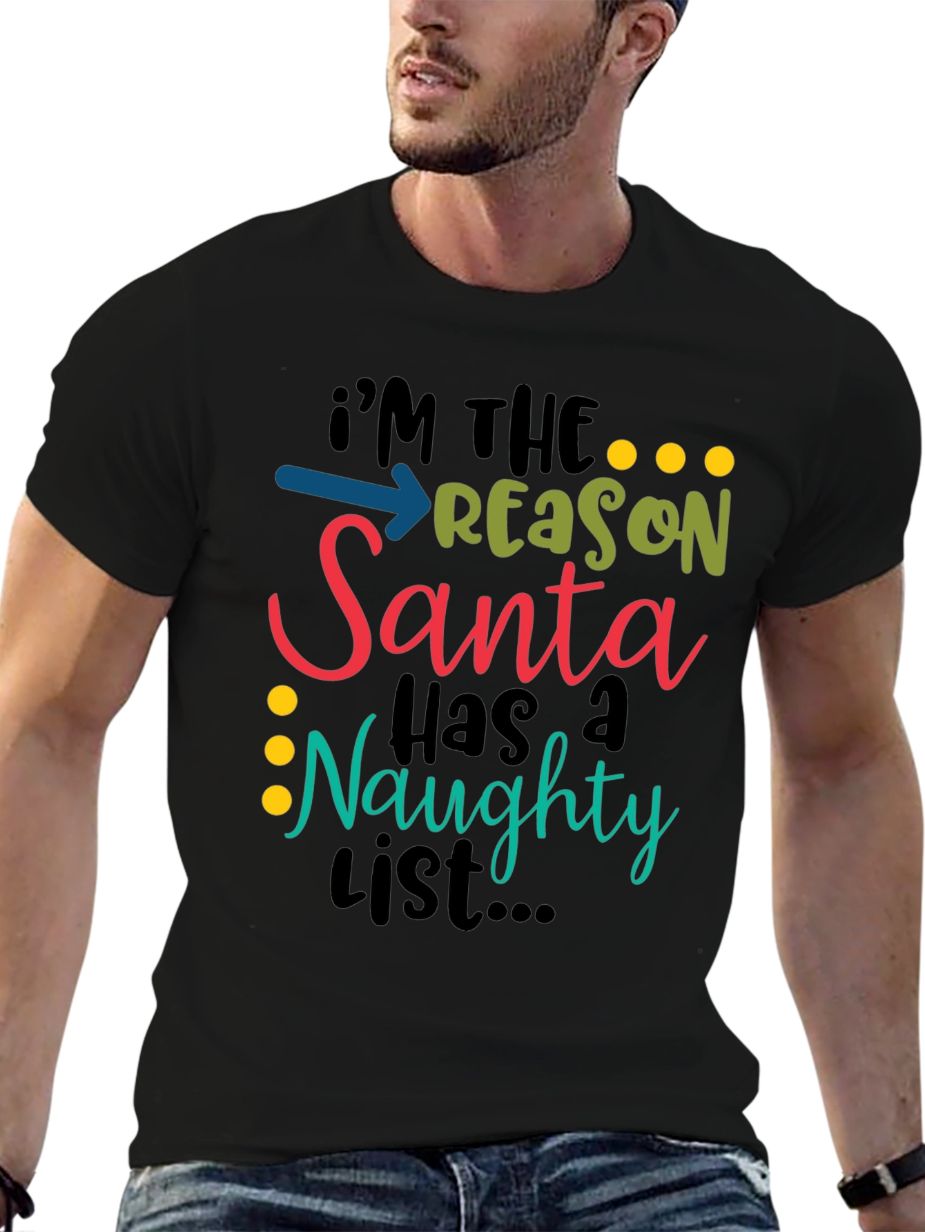 Naughty List T-Shirt - Holiday Fun