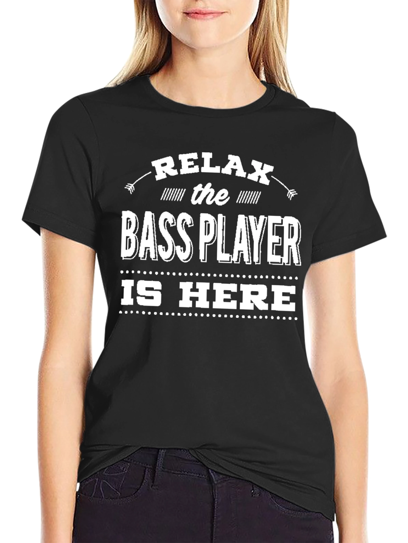 Relax Bass Player T-Shirt - Musician Humor Tee
