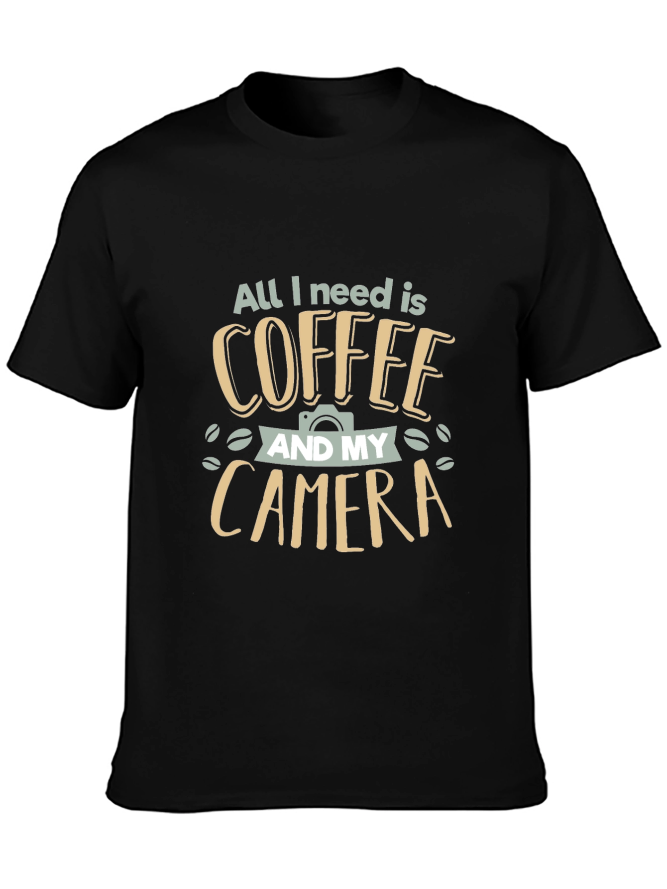 Coffee and Camera Graphic Tee