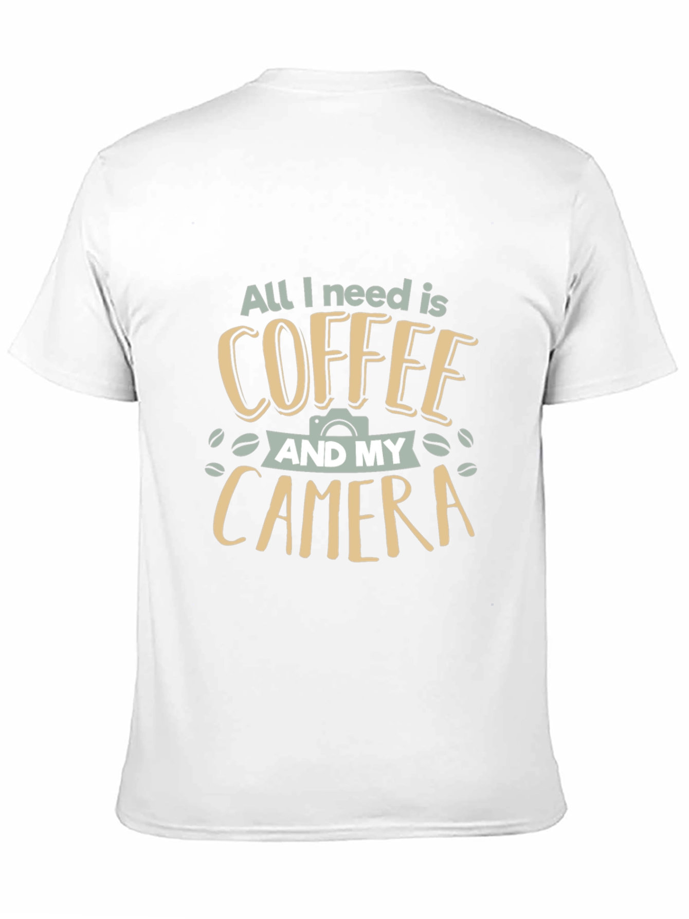 Coffee and Camera Graphic Tee