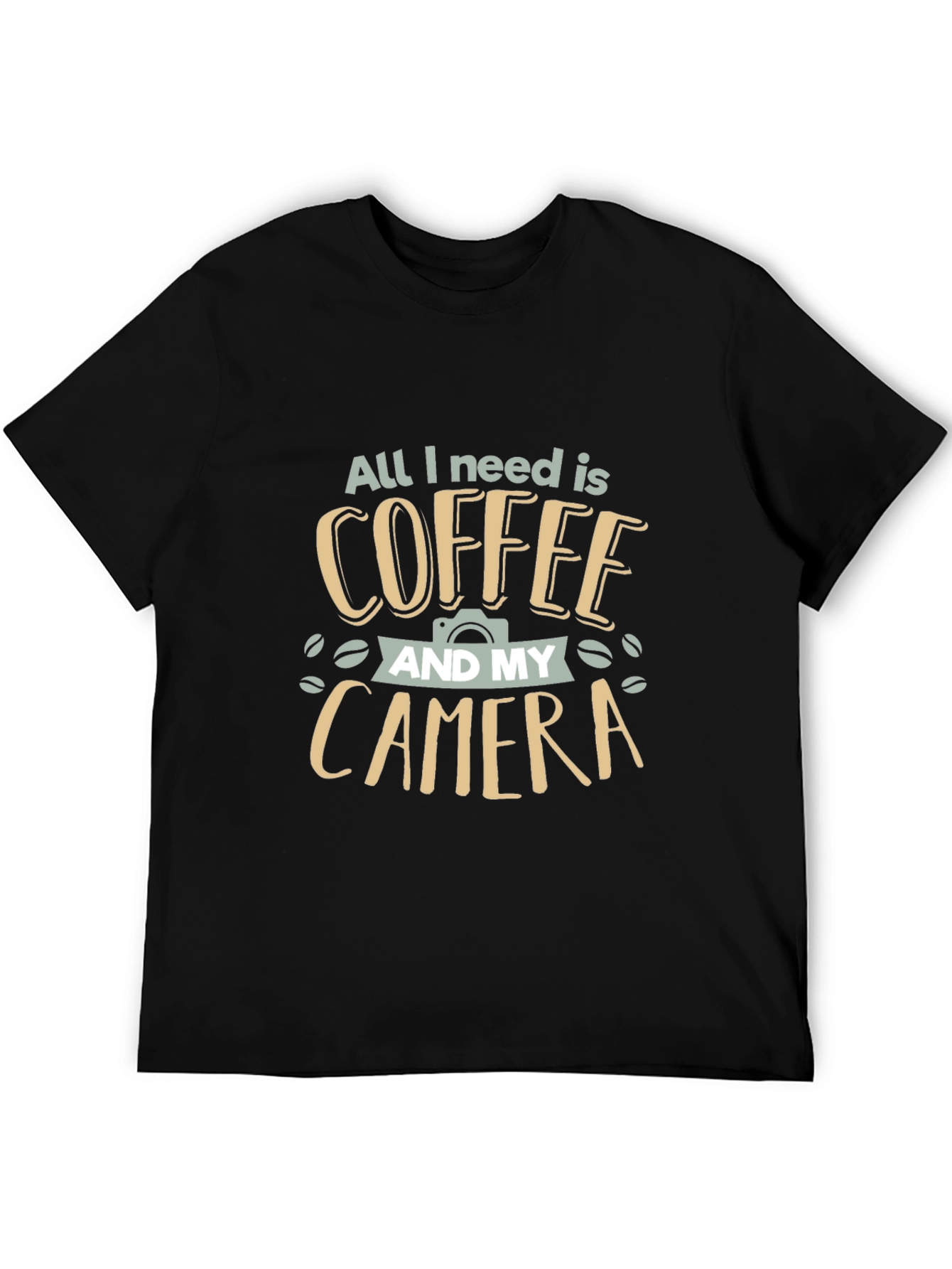 Coffee and Camera Graphic Tee