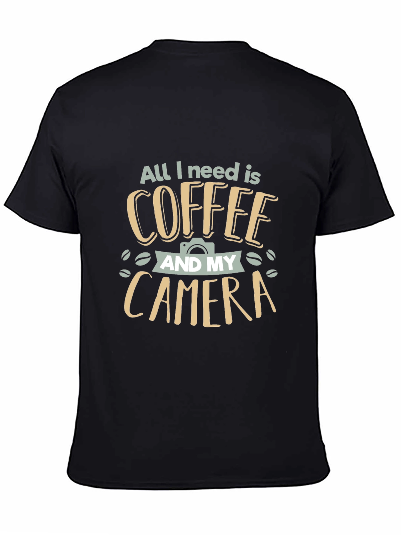 Coffee and Camera Graphic Tee
