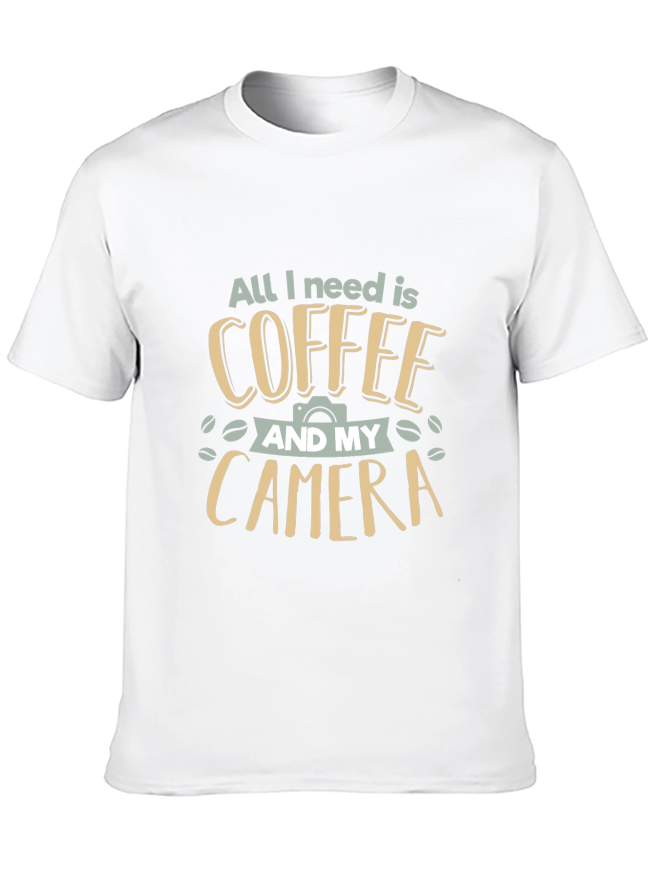 Coffee and Camera Graphic Tee