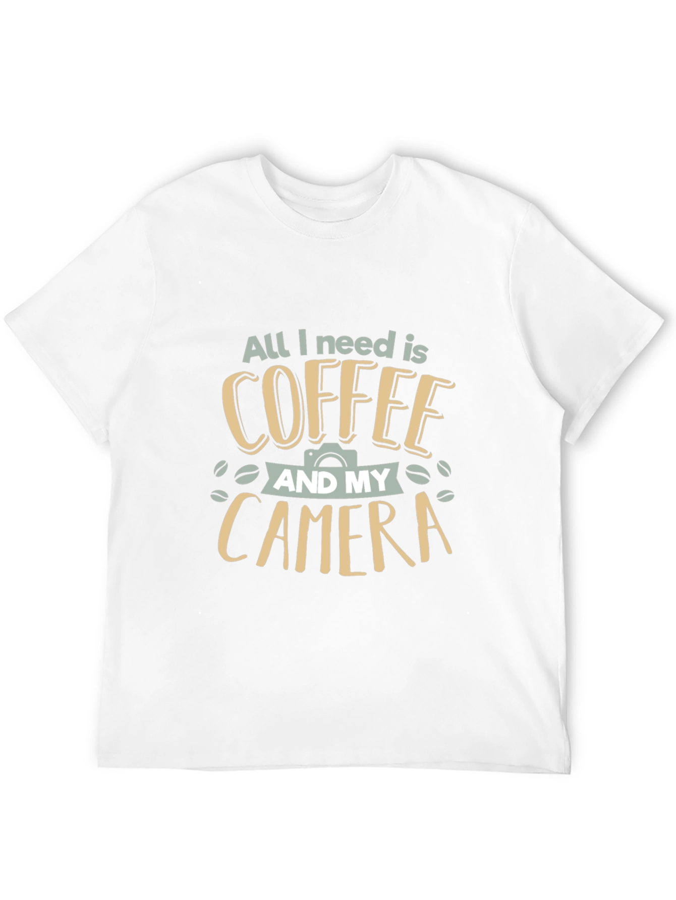 Coffee and Camera Graphic Tee