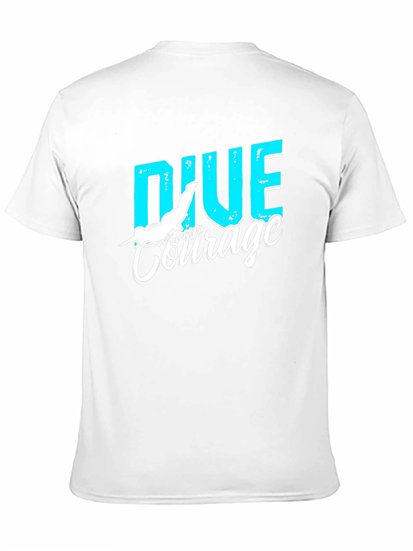 Dive with Courage Graphic T-Shirt