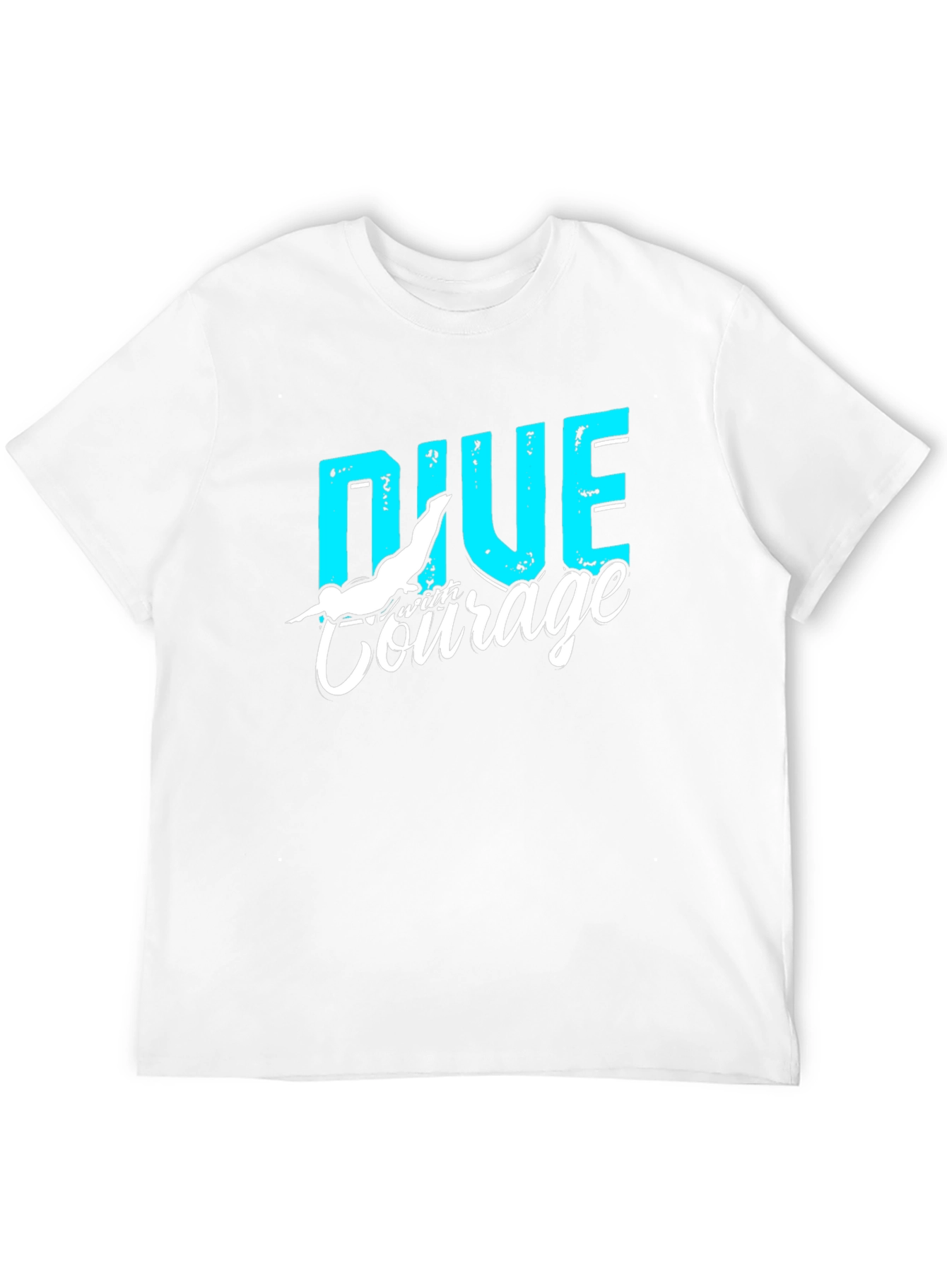Dive with Courage Graphic T-Shirt