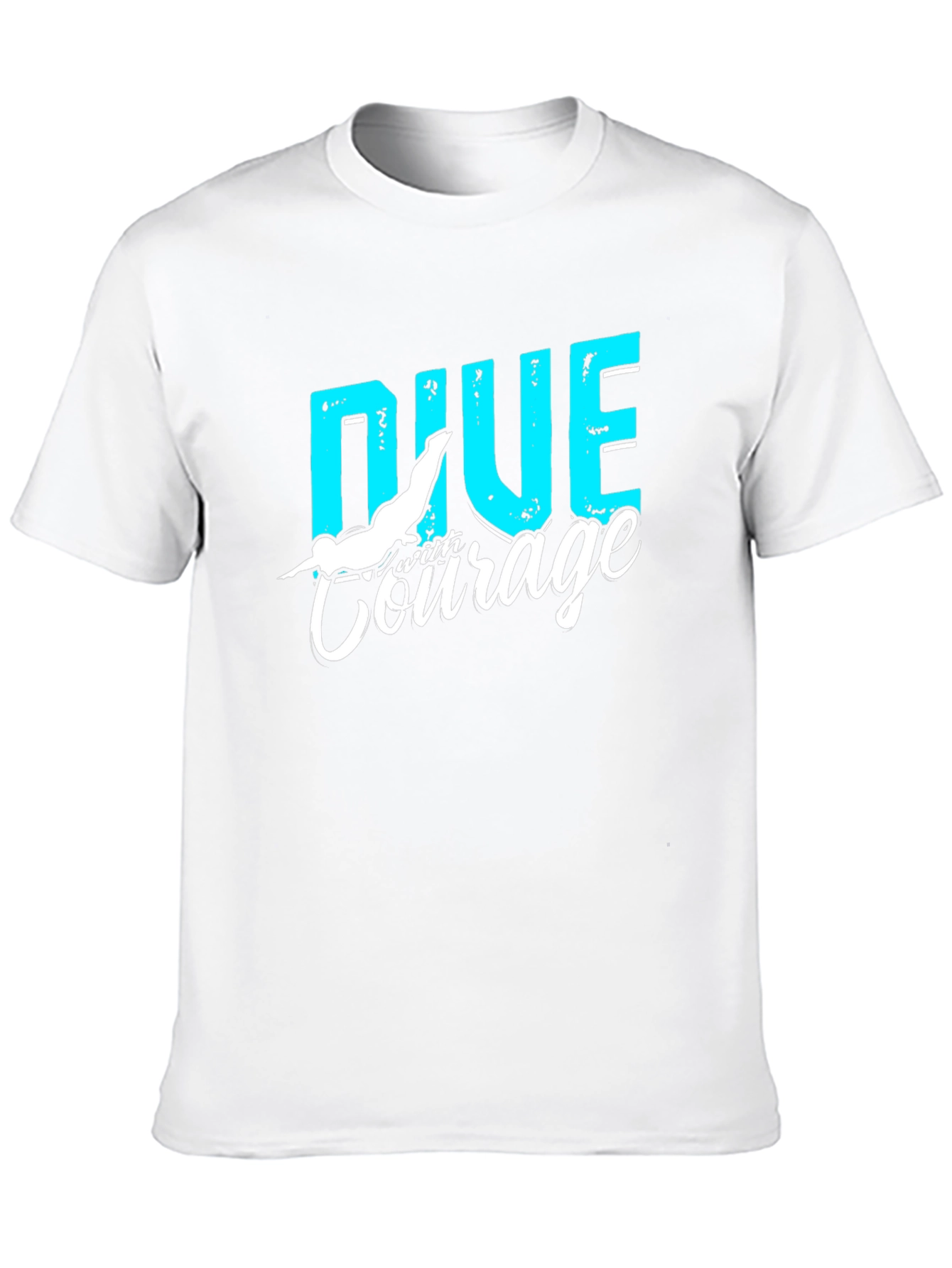 Dive with Courage Graphic T-Shirt