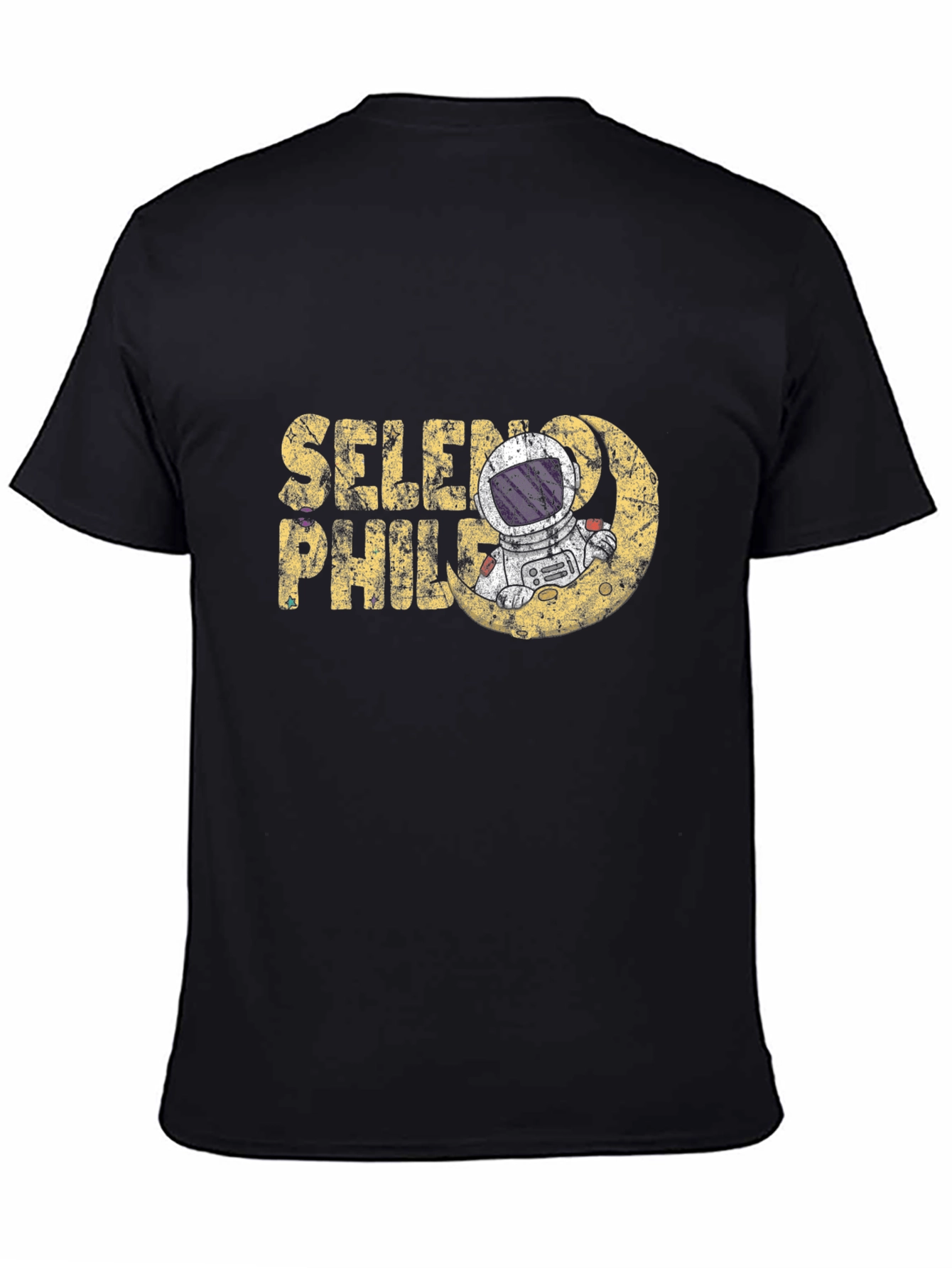 Seleno Philia Astronaut Graphic T-Shirt