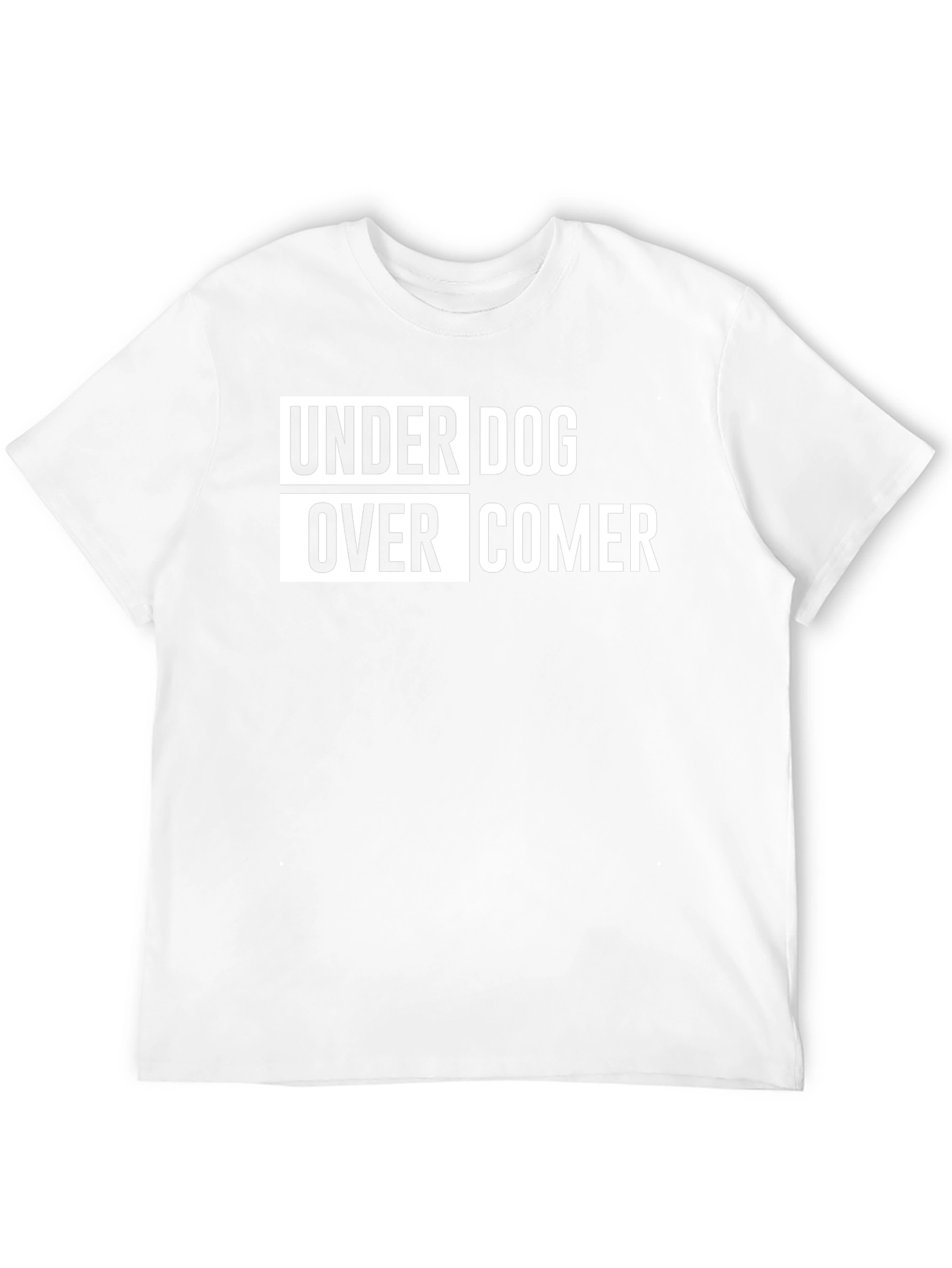 Underdog Overcomer Black T-Shirt