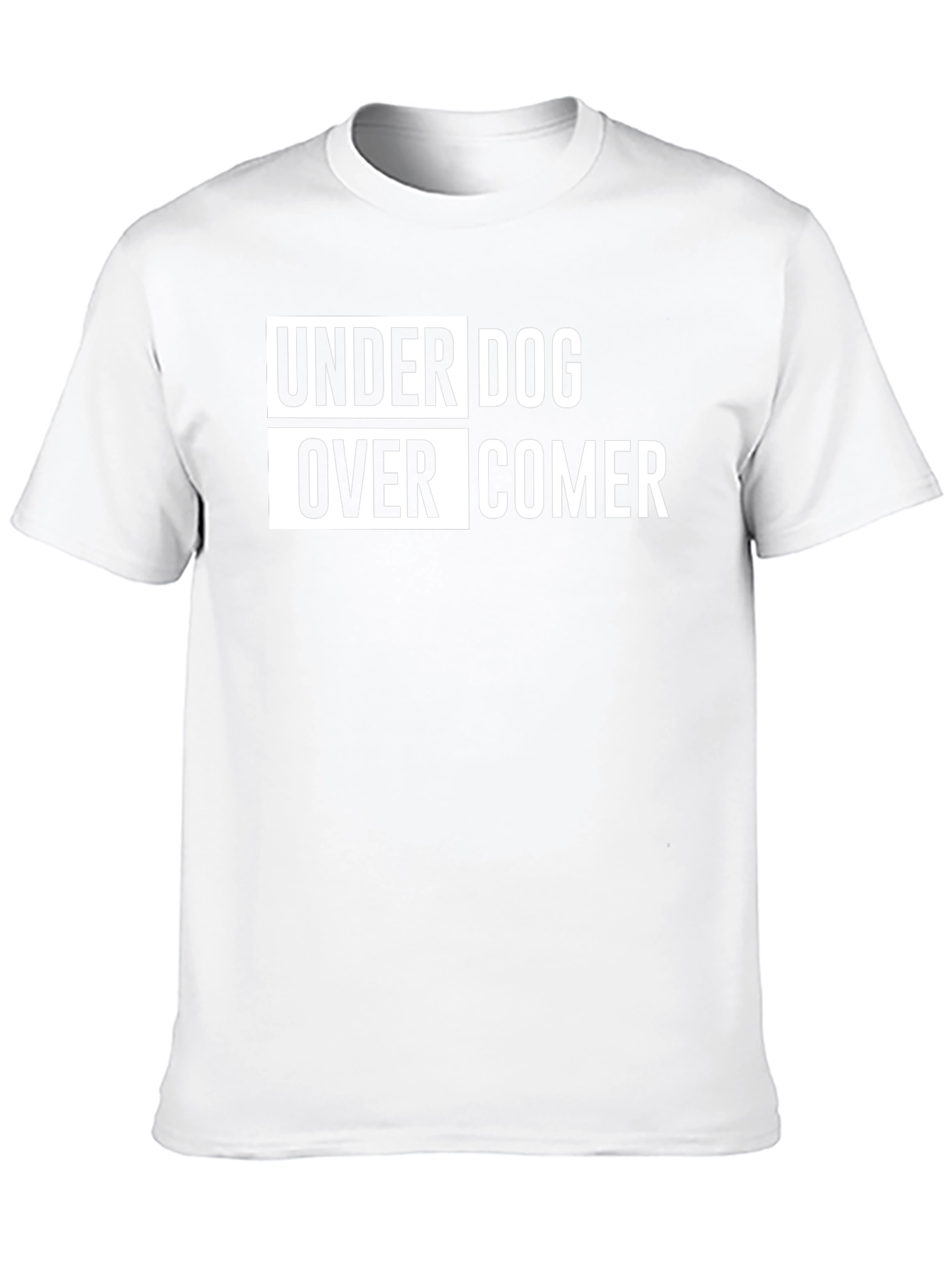 Underdog Overcomer Black T-Shirt