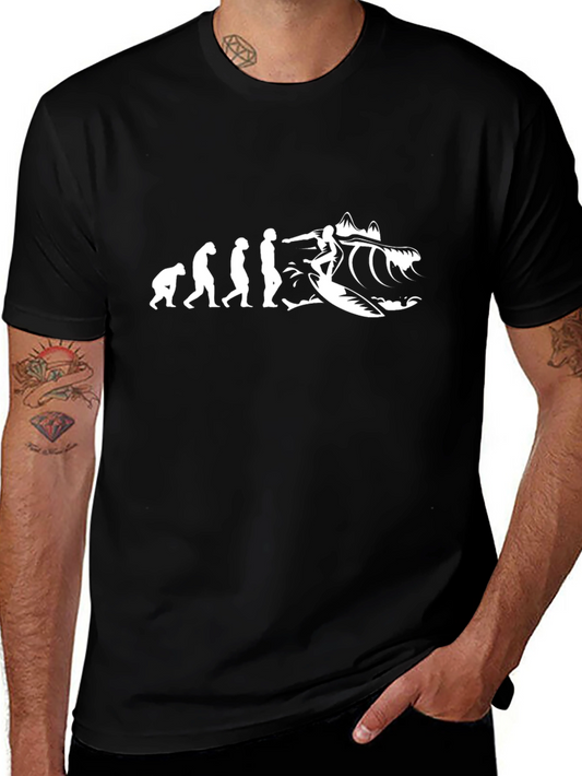 Evolution of Surfing T-Shirt Funny Surfer Tee