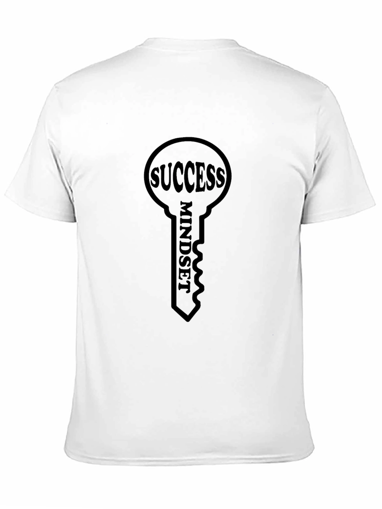 Success Mindset Graphic Tee - Key to Achievement