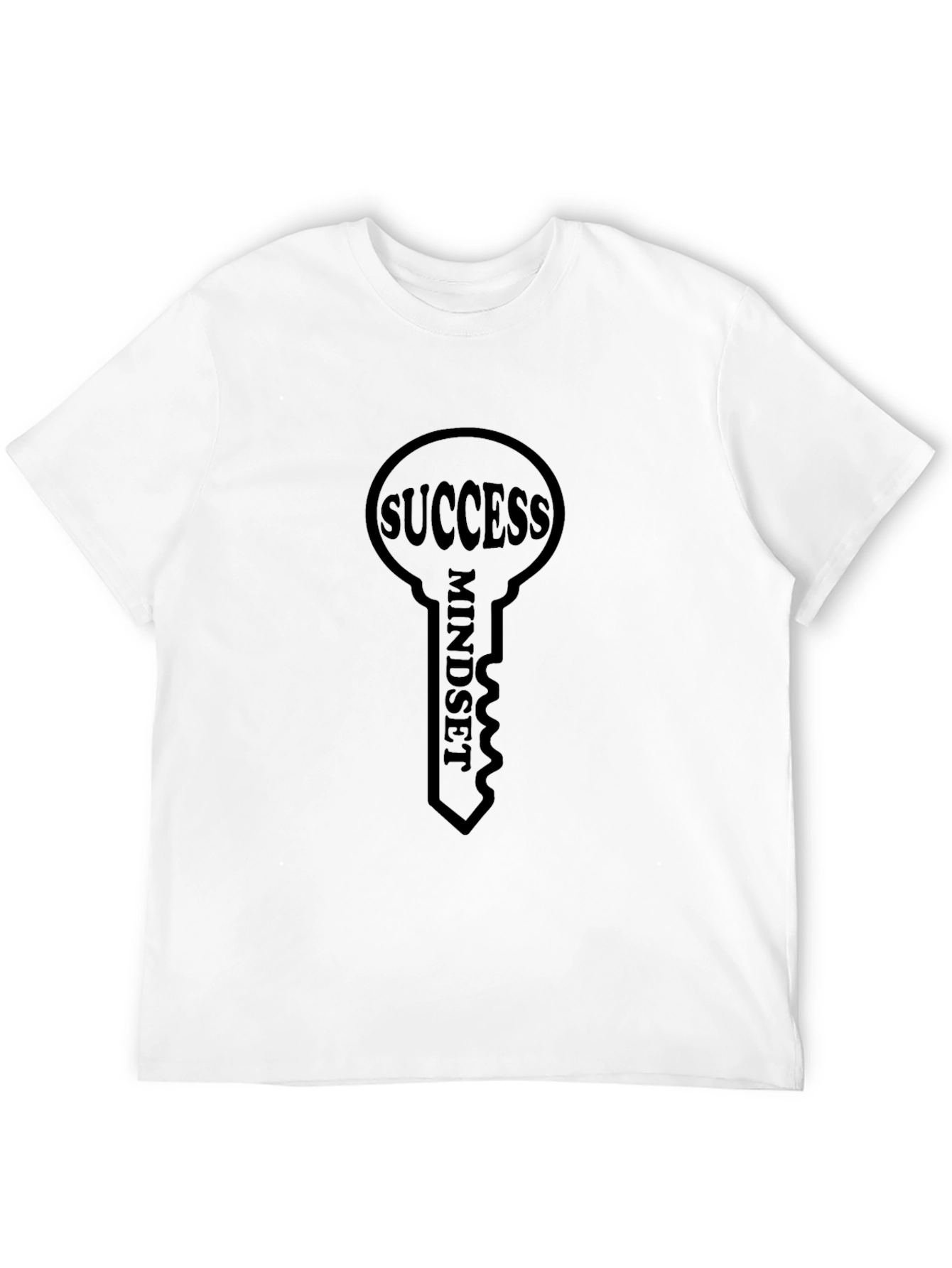 Success Mindset Graphic Tee - Key to Achievement
