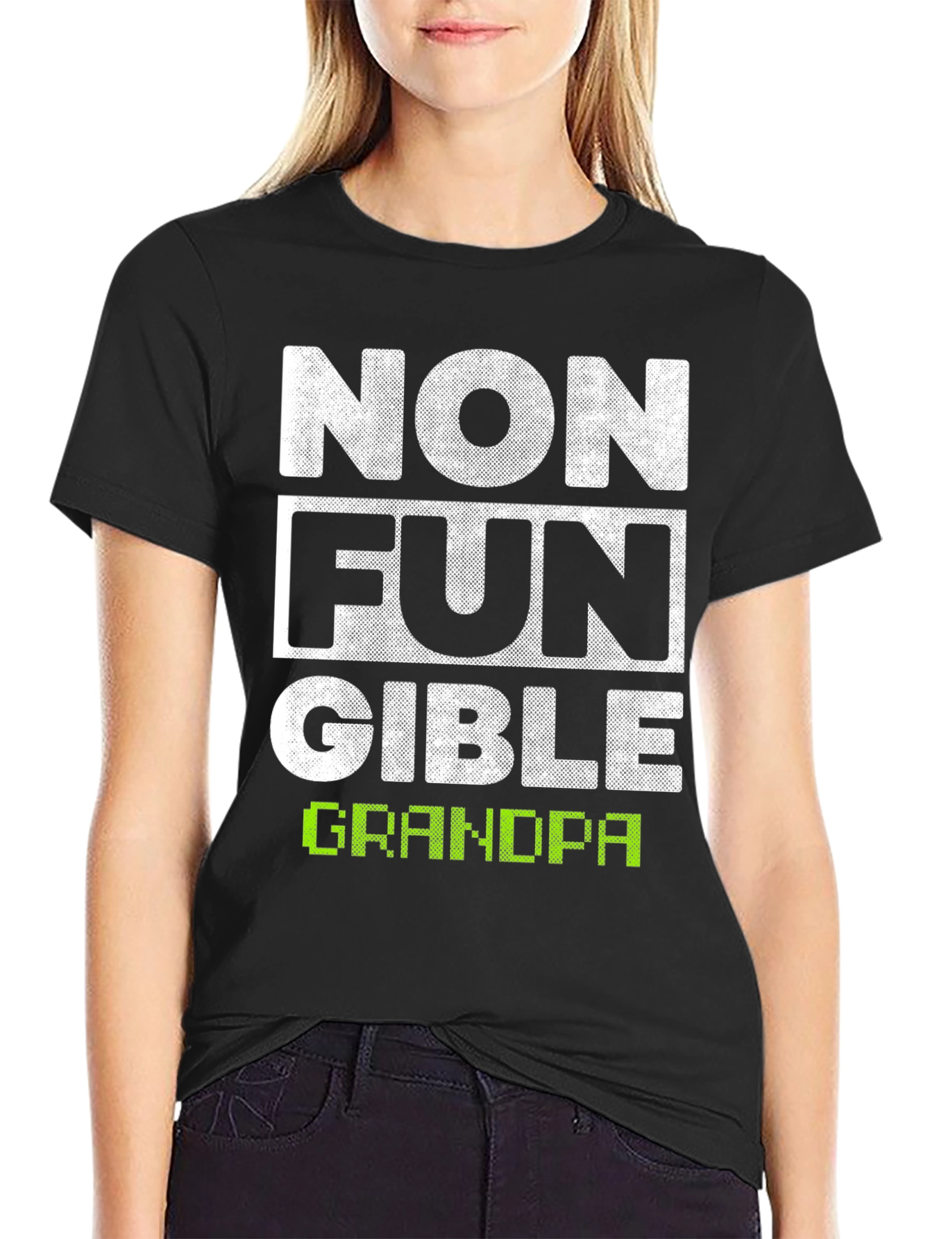Non-Fungible Grandpa Graphic T-Shirt
