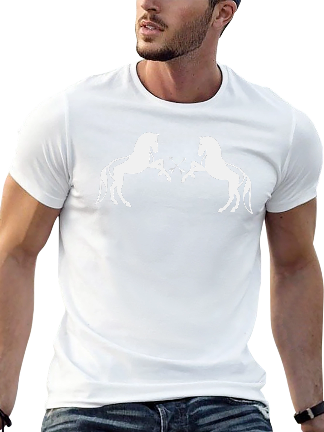 Rearing Horse Graphic Tee