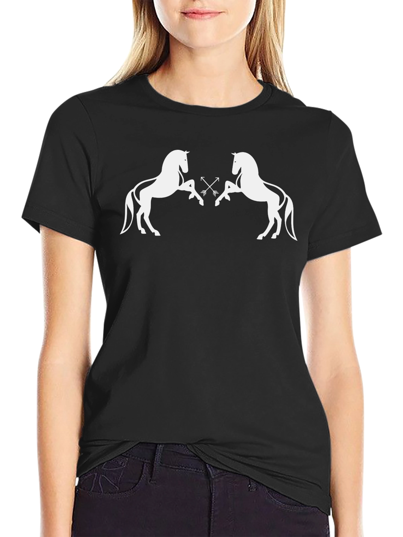 Rearing Horse Graphic Tee