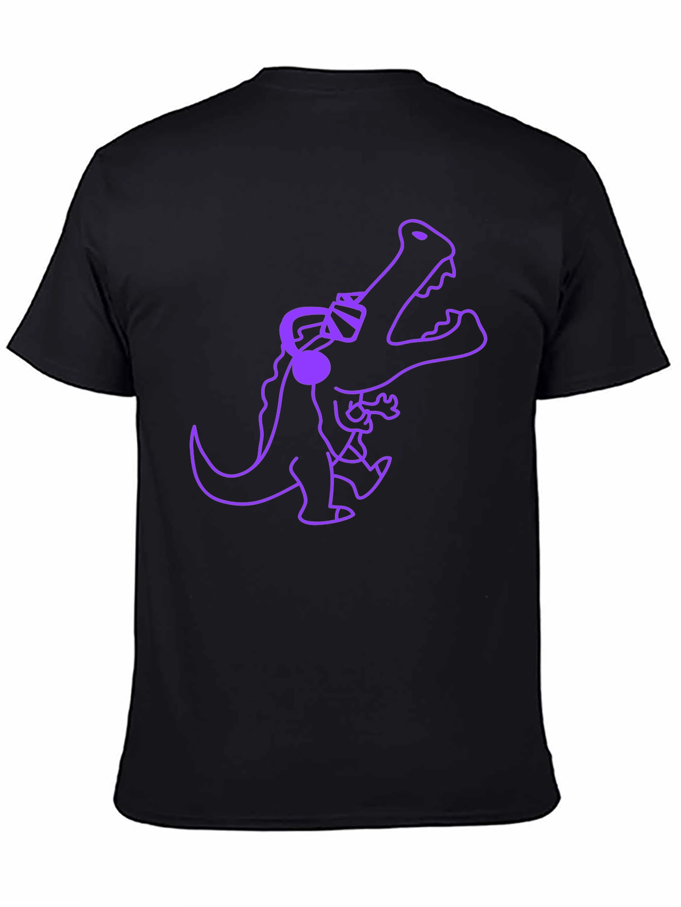 Cool Gator Graphic Tee - Black