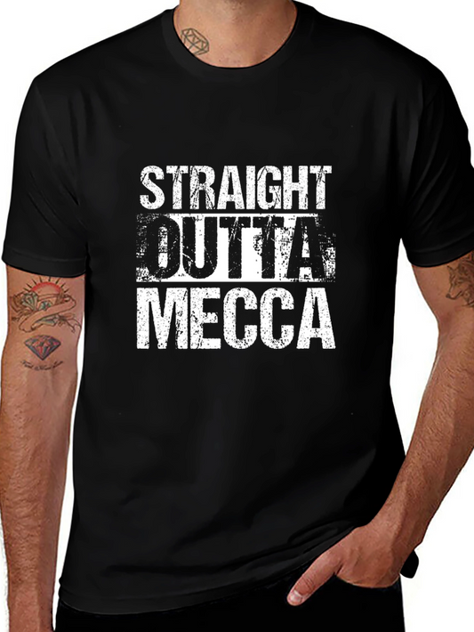 Straight Outta Mecca Black T-Shirt