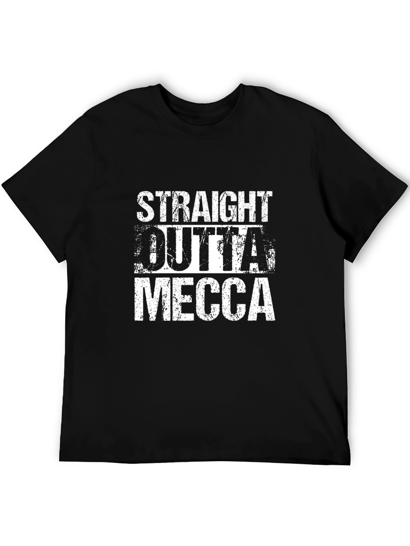 Straight Outta Mecca Black T-Shirt