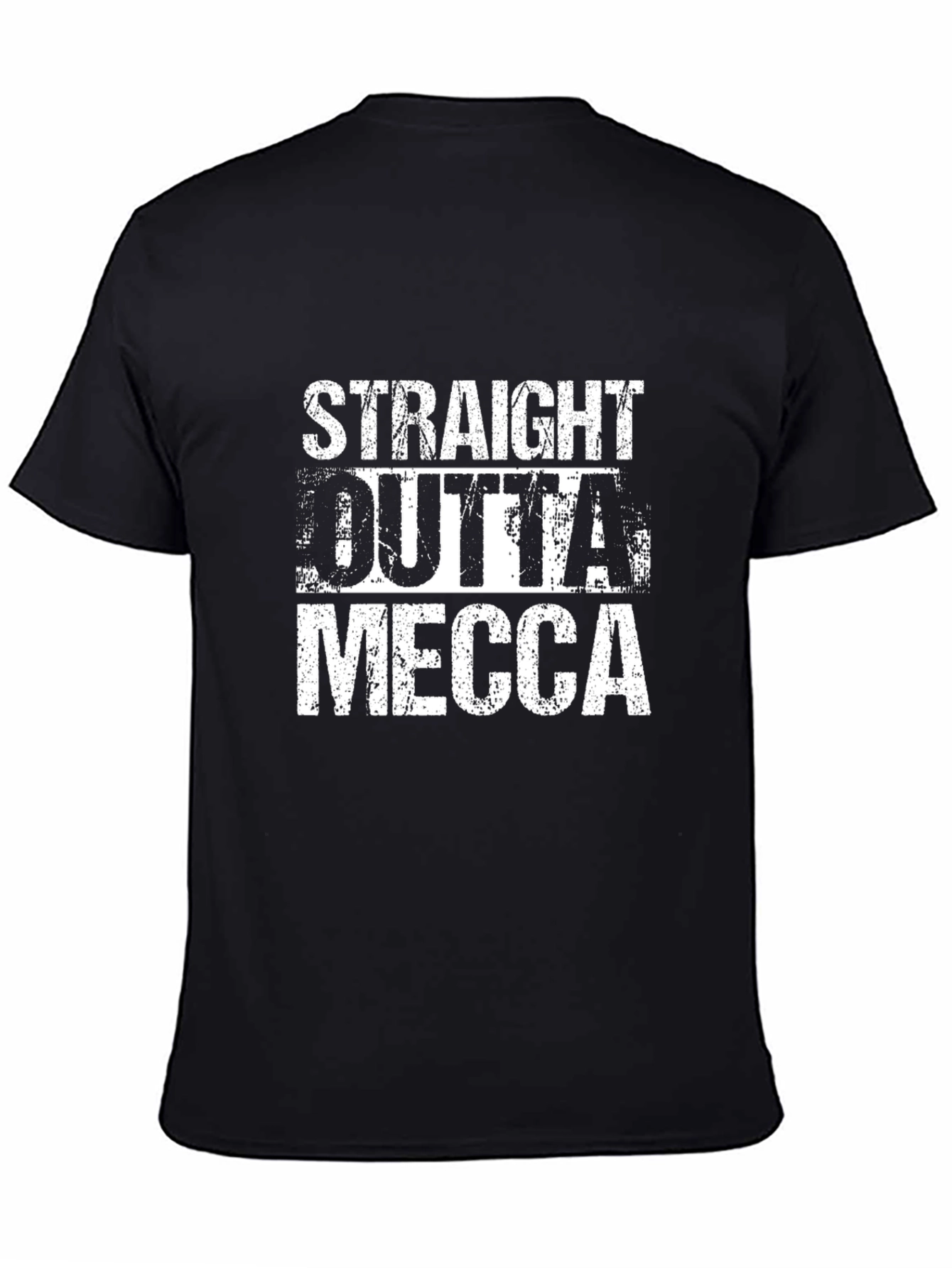 Straight Outta Mecca Black T-Shirt