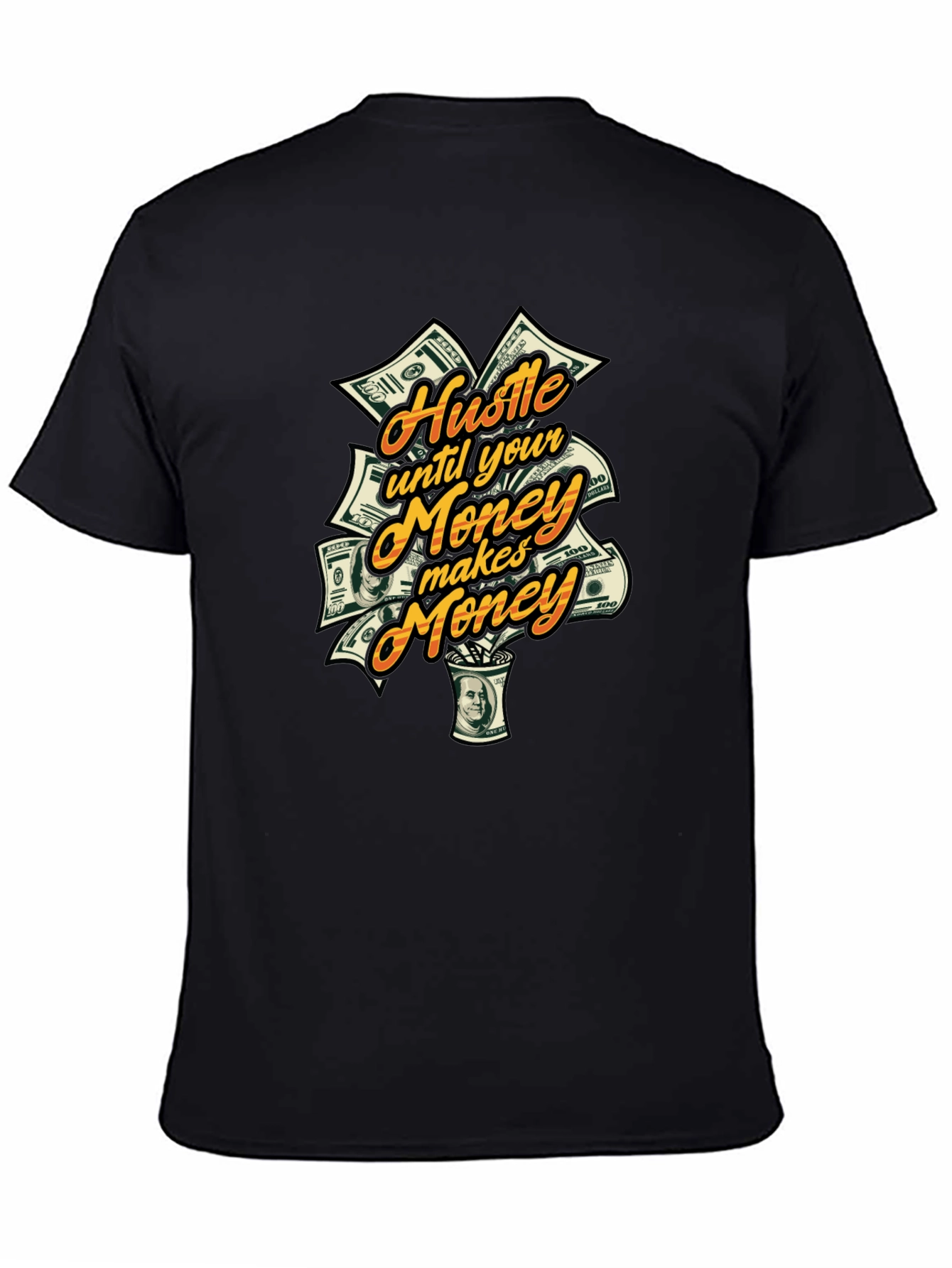 Hustle Money Graphic T-Shirt