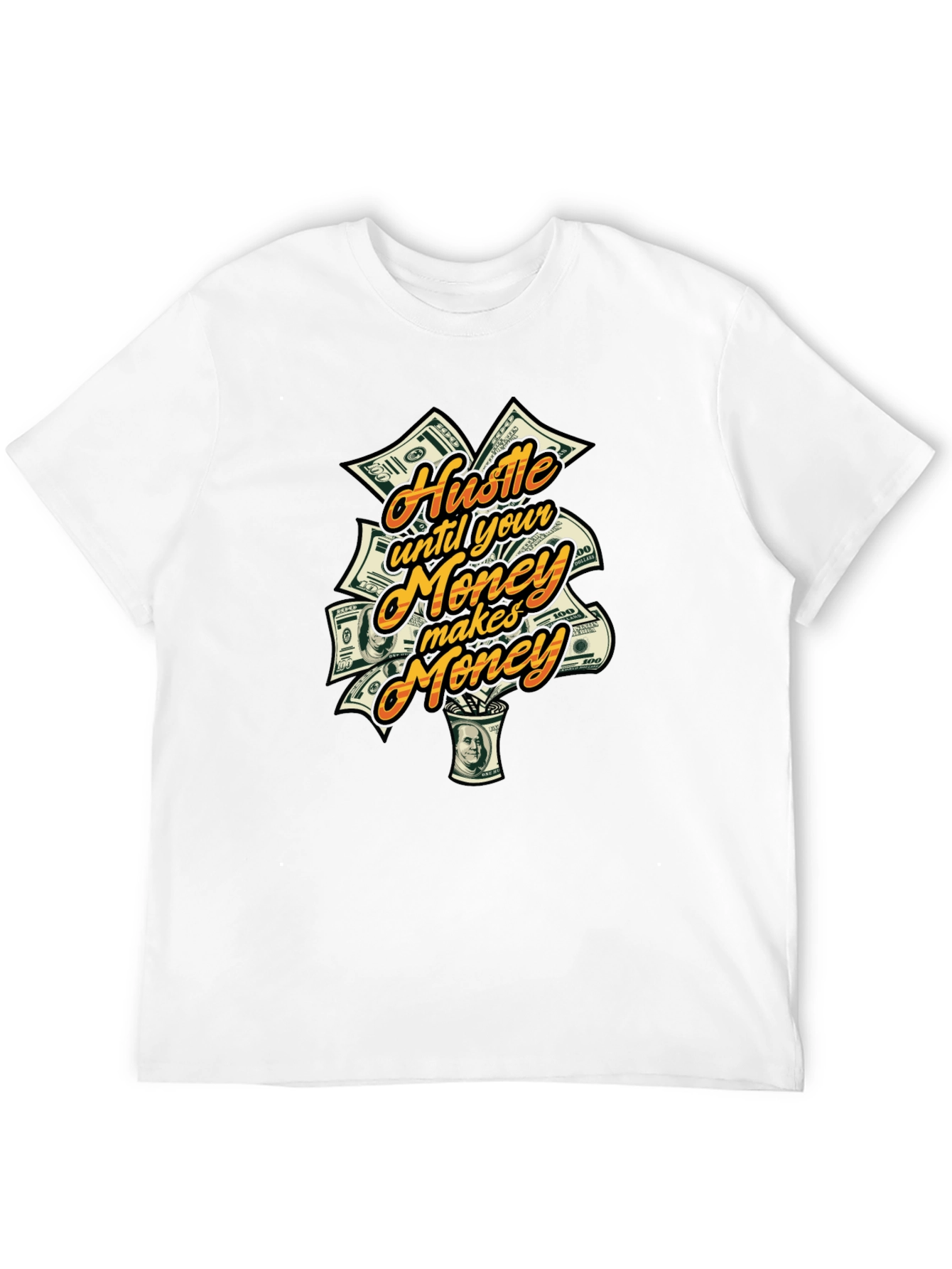 Hustle Money Graphic T-Shirt
