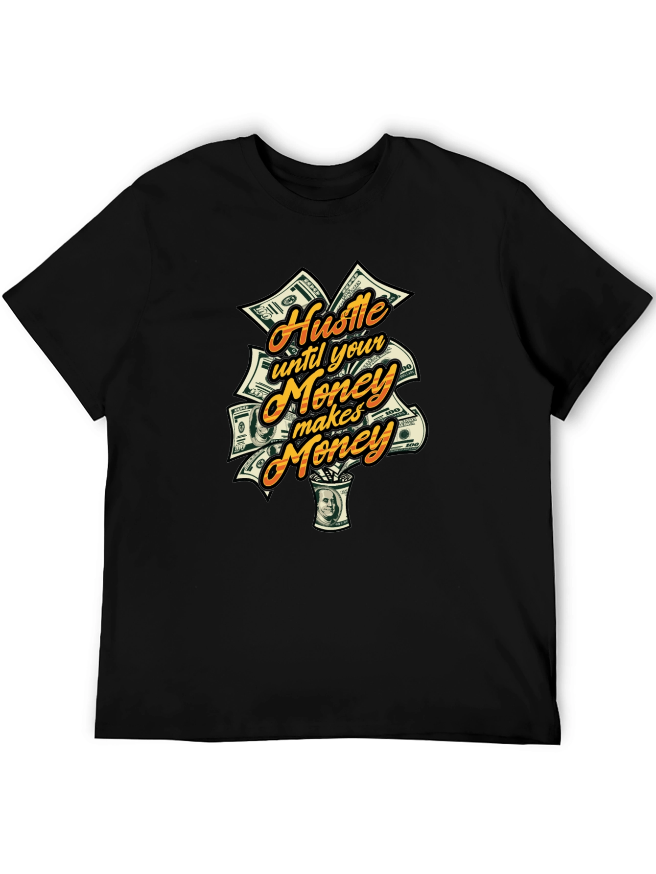 Hustle Money Graphic T-Shirt