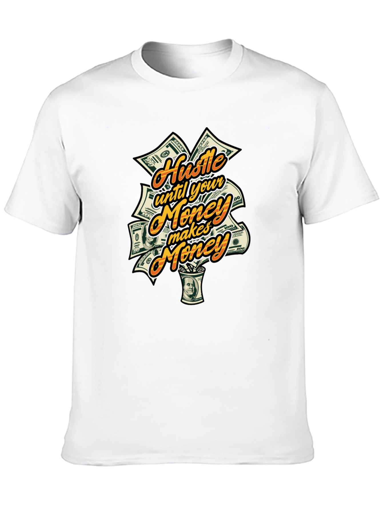 Hustle Money Graphic T-Shirt