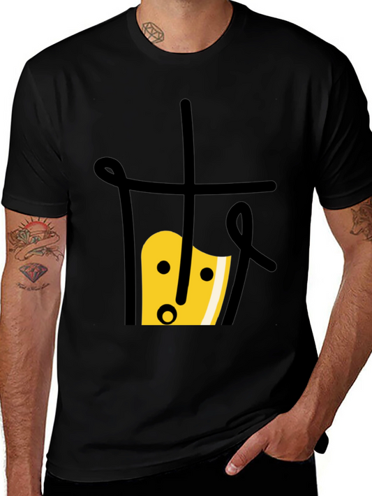 Bubble Tea Graphic Tee - Unique Black T-Shirt