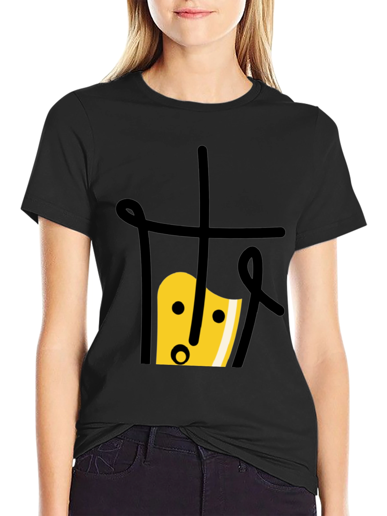 Bubble Tea Graphic Tee - Unique Black T-Shirt