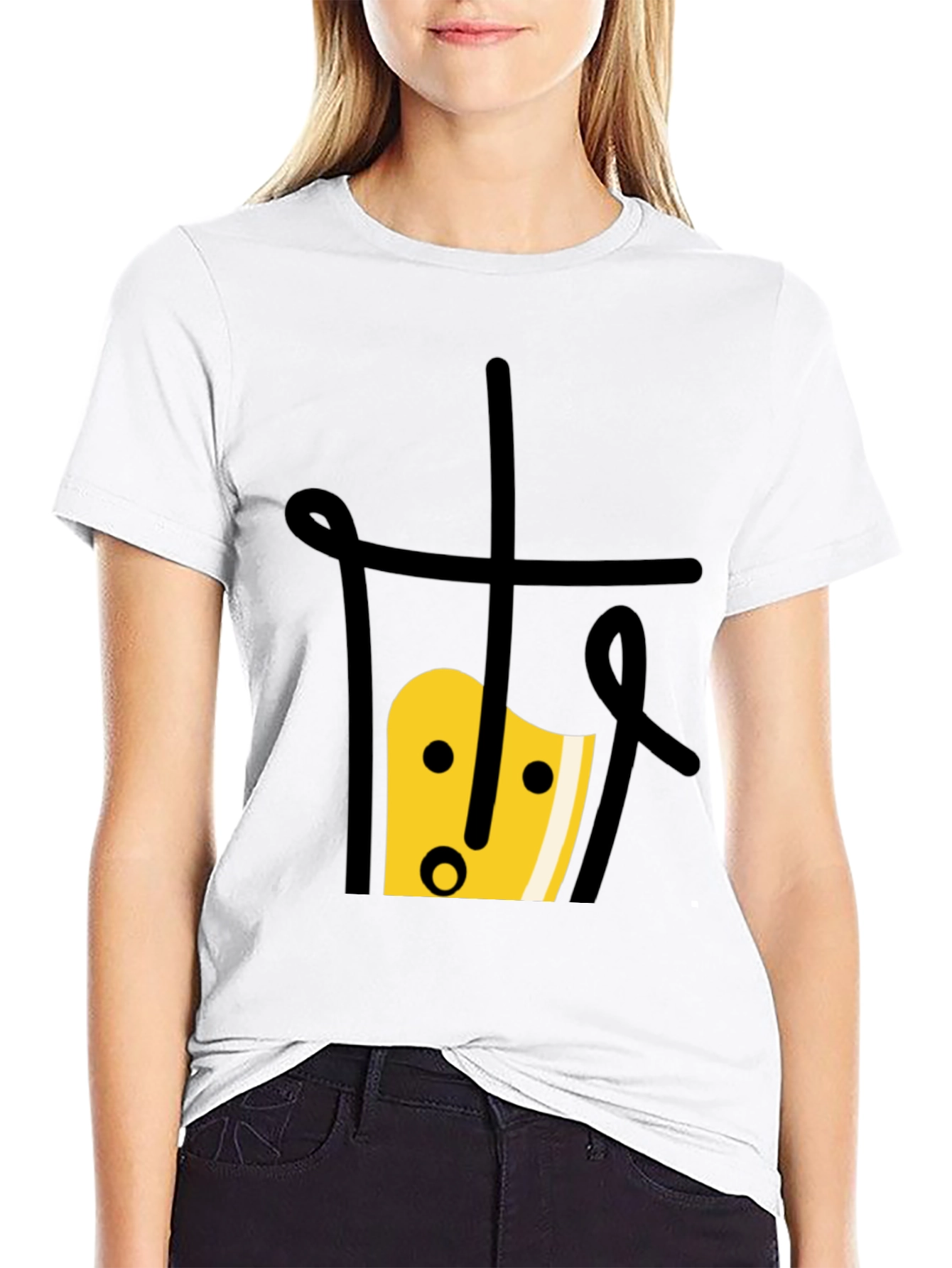 Bubble Tea Graphic Tee - Unique Black T-Shirt