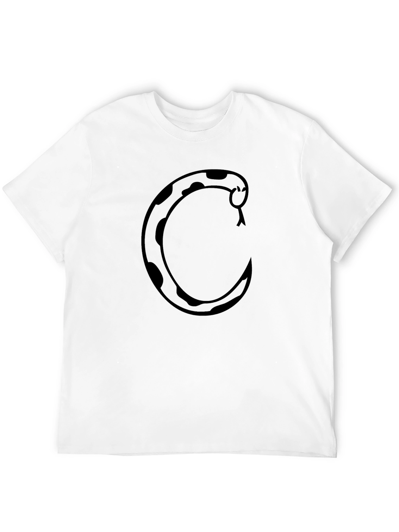 Snake Graphic Tee - Cool Black T-Shirt