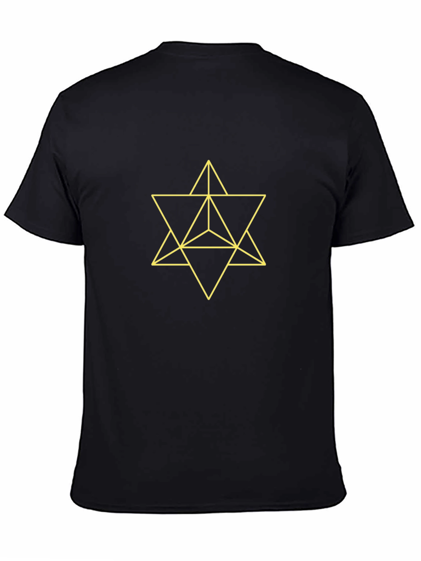 Merkaba Star Black T-Shirt