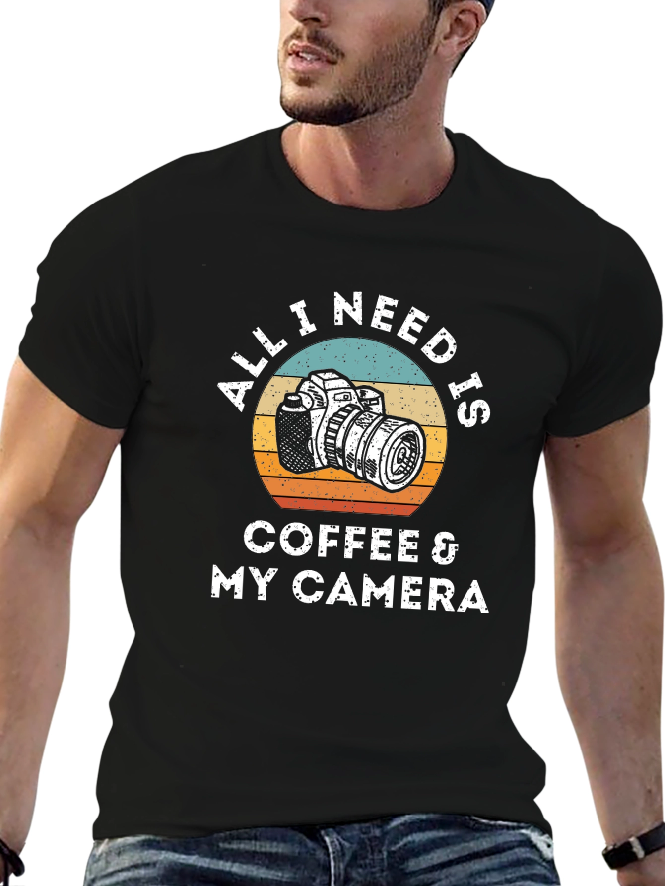 Coffee & Camera Graphic Tee