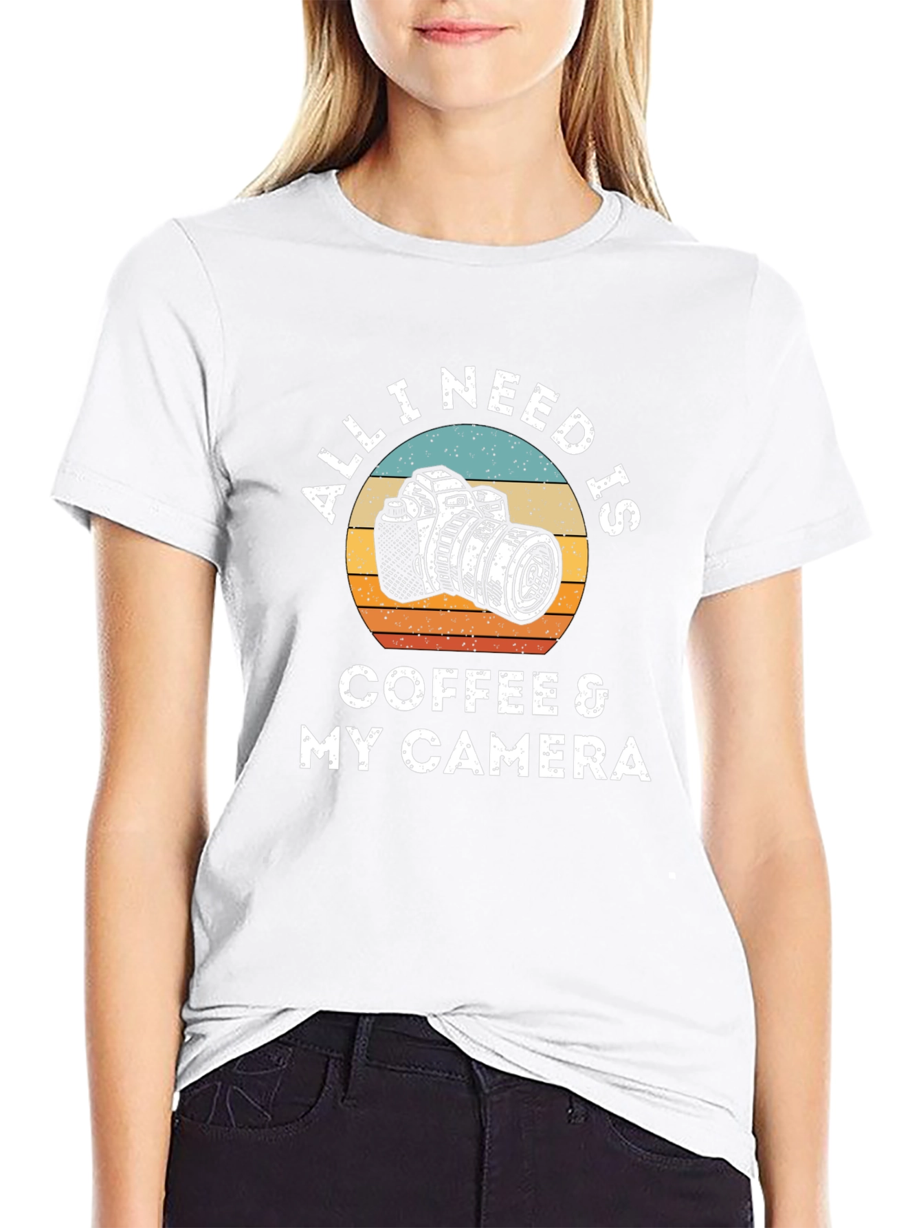 Coffee & Camera Graphic Tee