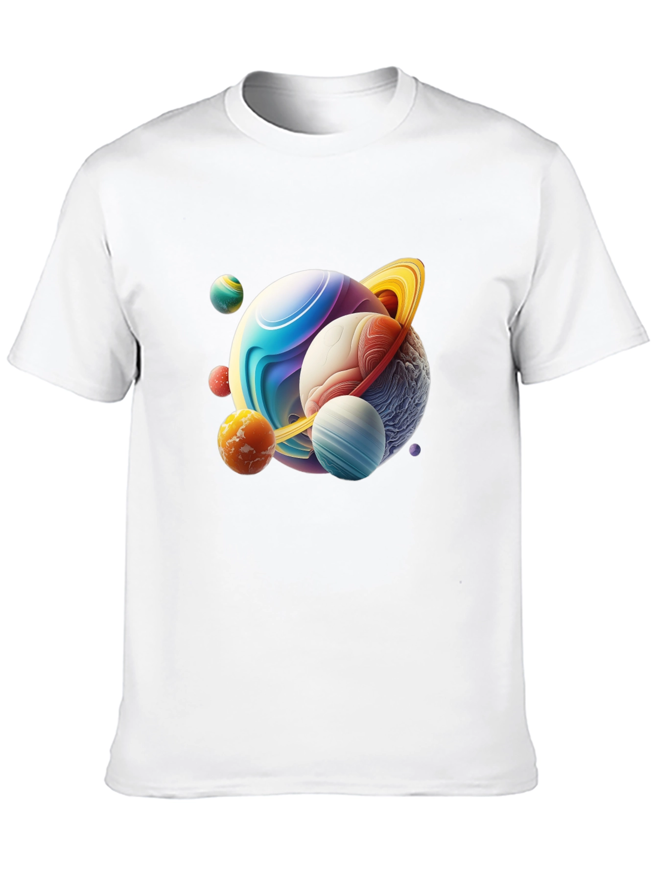 Planetary Graphic Tee - Mens Black T-Shirt